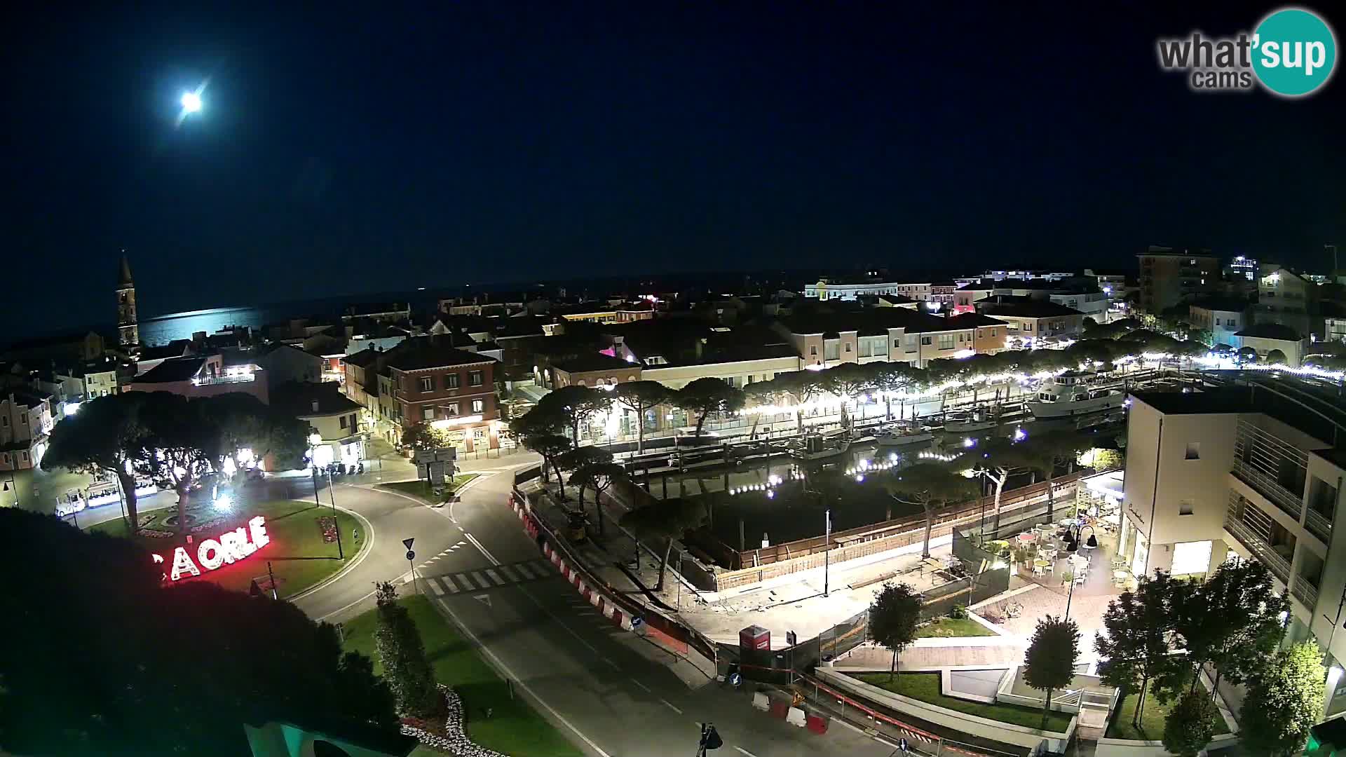 Webcam Panorama von Caorle – Hotel Cleofe