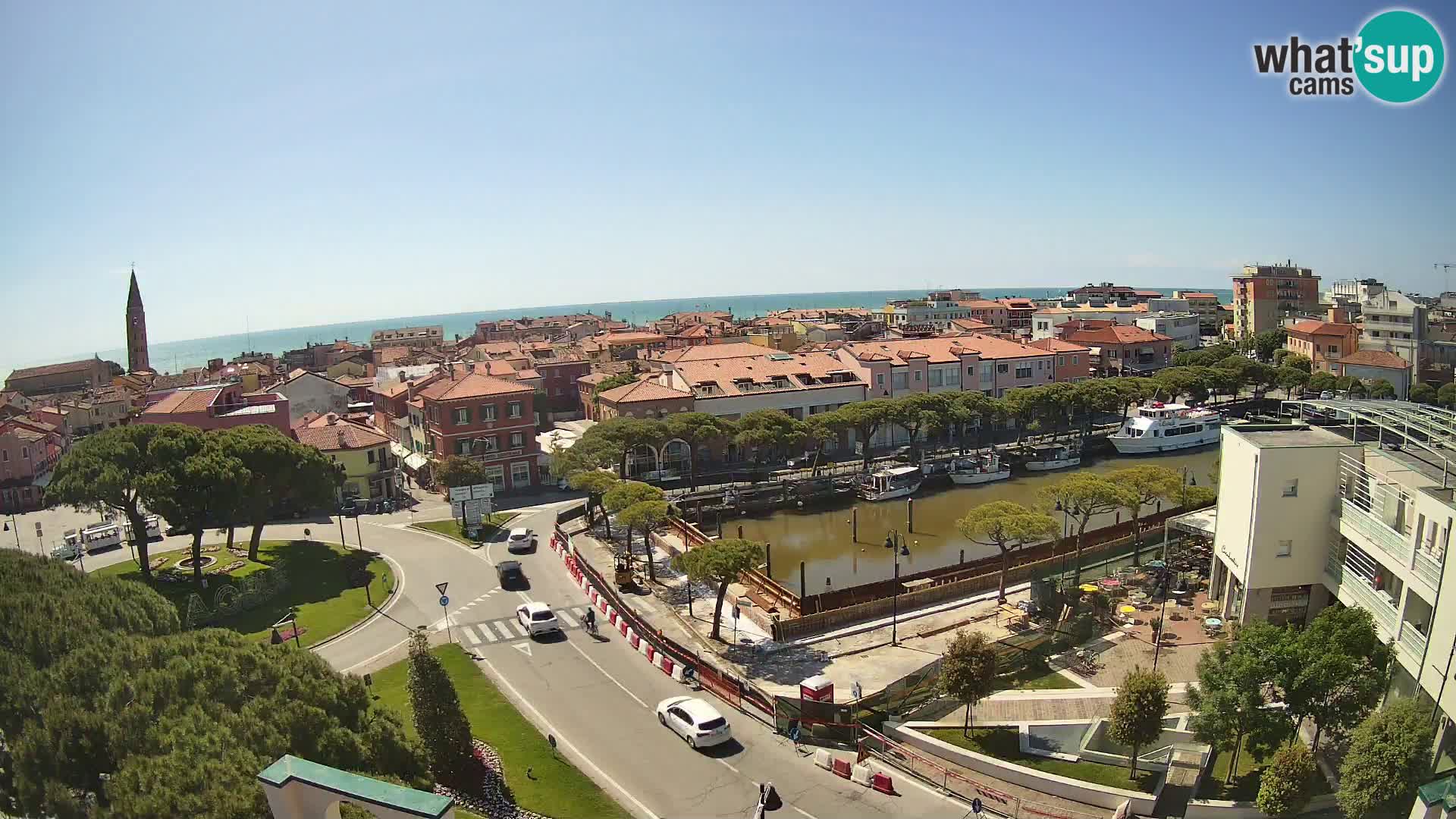 Webcam Panorama von Caorle – Hotel Cleofe