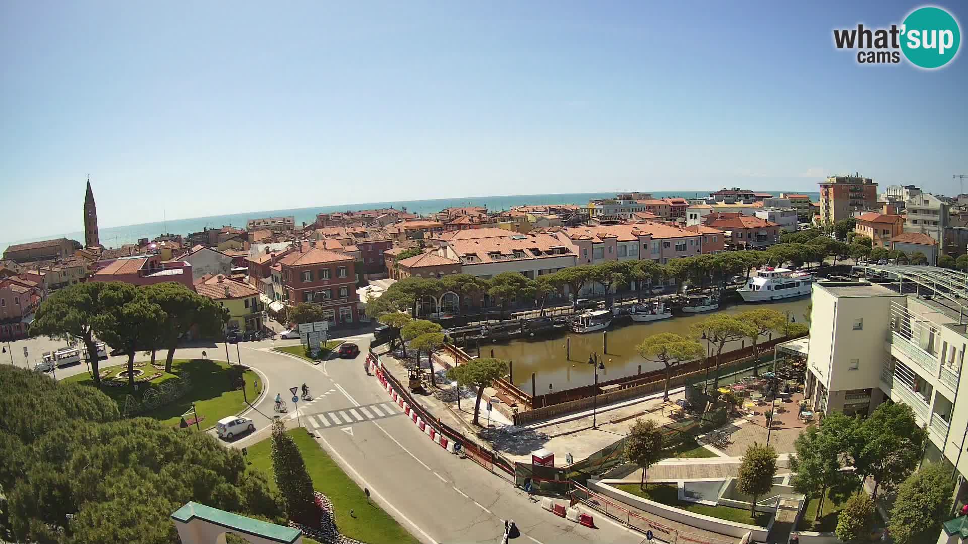 Hotel Cleofe Webcam Caorle – Entrata di Caorle