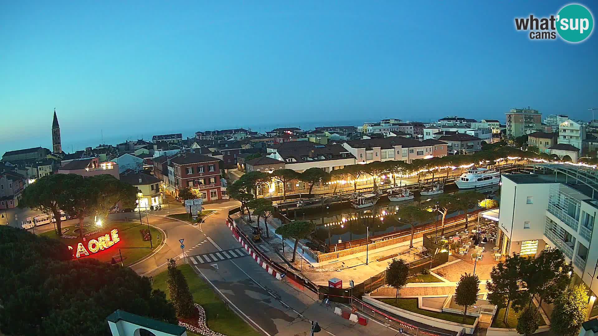 Ulaz u Caorle  Web kamera hotel Cleofe Caorle