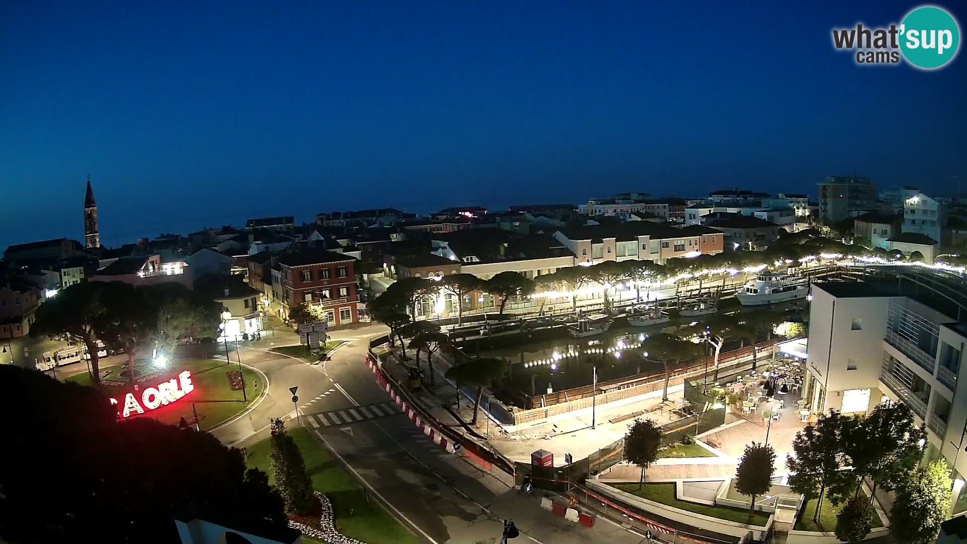 Ulaz u Caorle  Web kamera hotel Cleofe Caorle