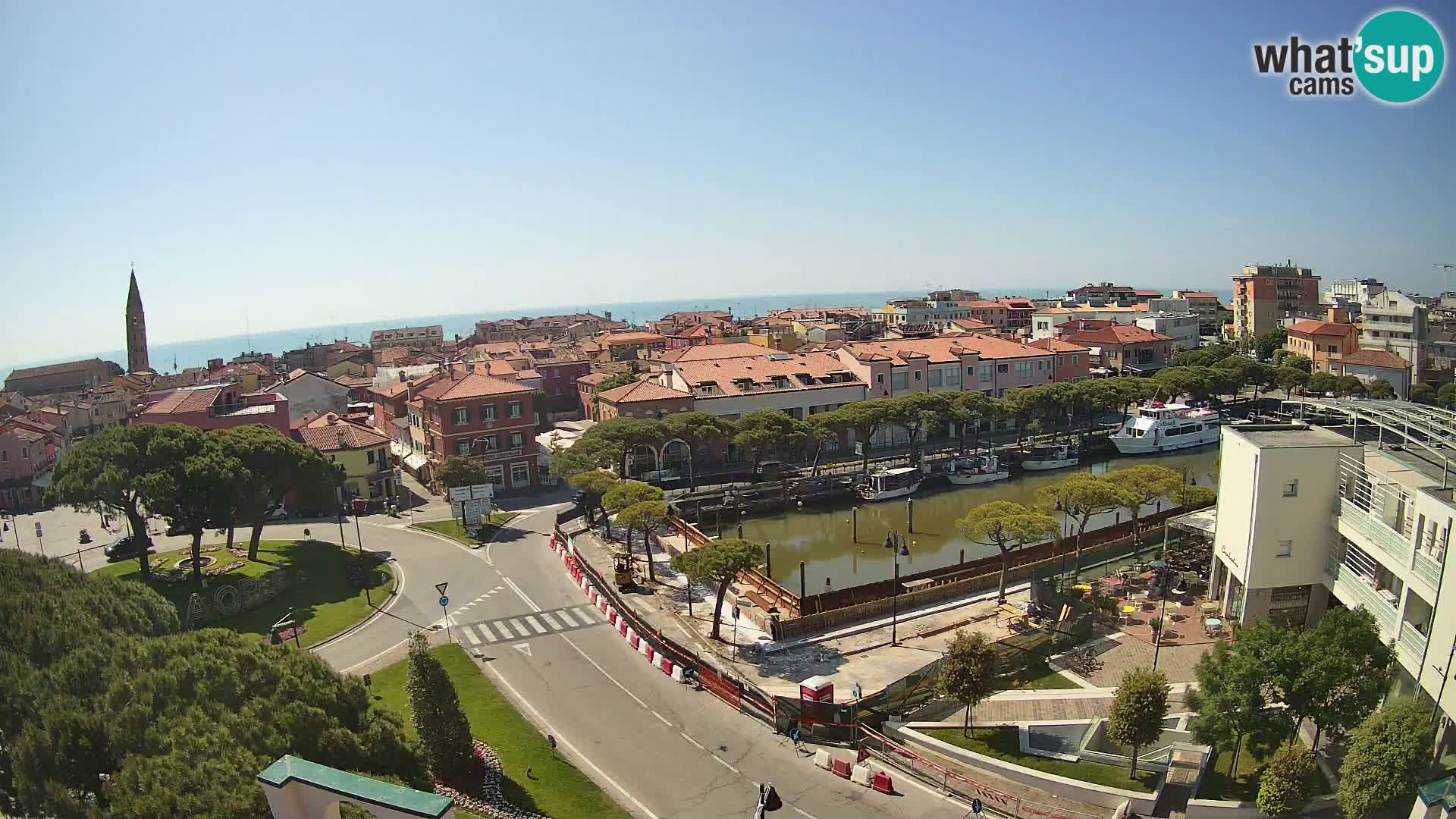 Ulaz u Caorle  Web kamera hotel Cleofe Caorle