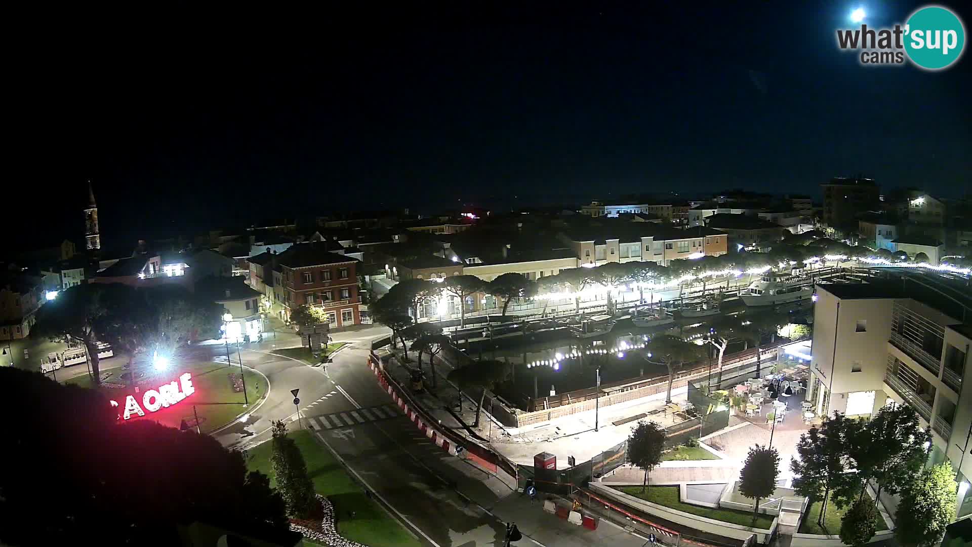 Ulaz u Caorle  Web kamera hotel Cleofe Caorle