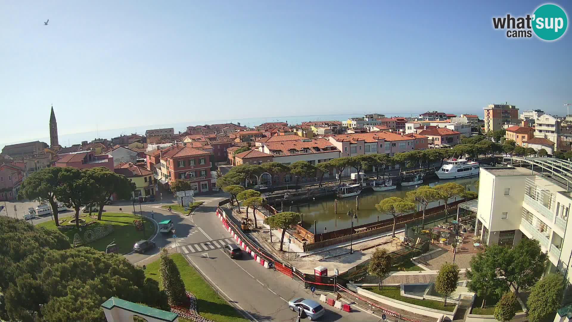 Cámara web Hotel Cleofe Caorle – Entrada de Caorle