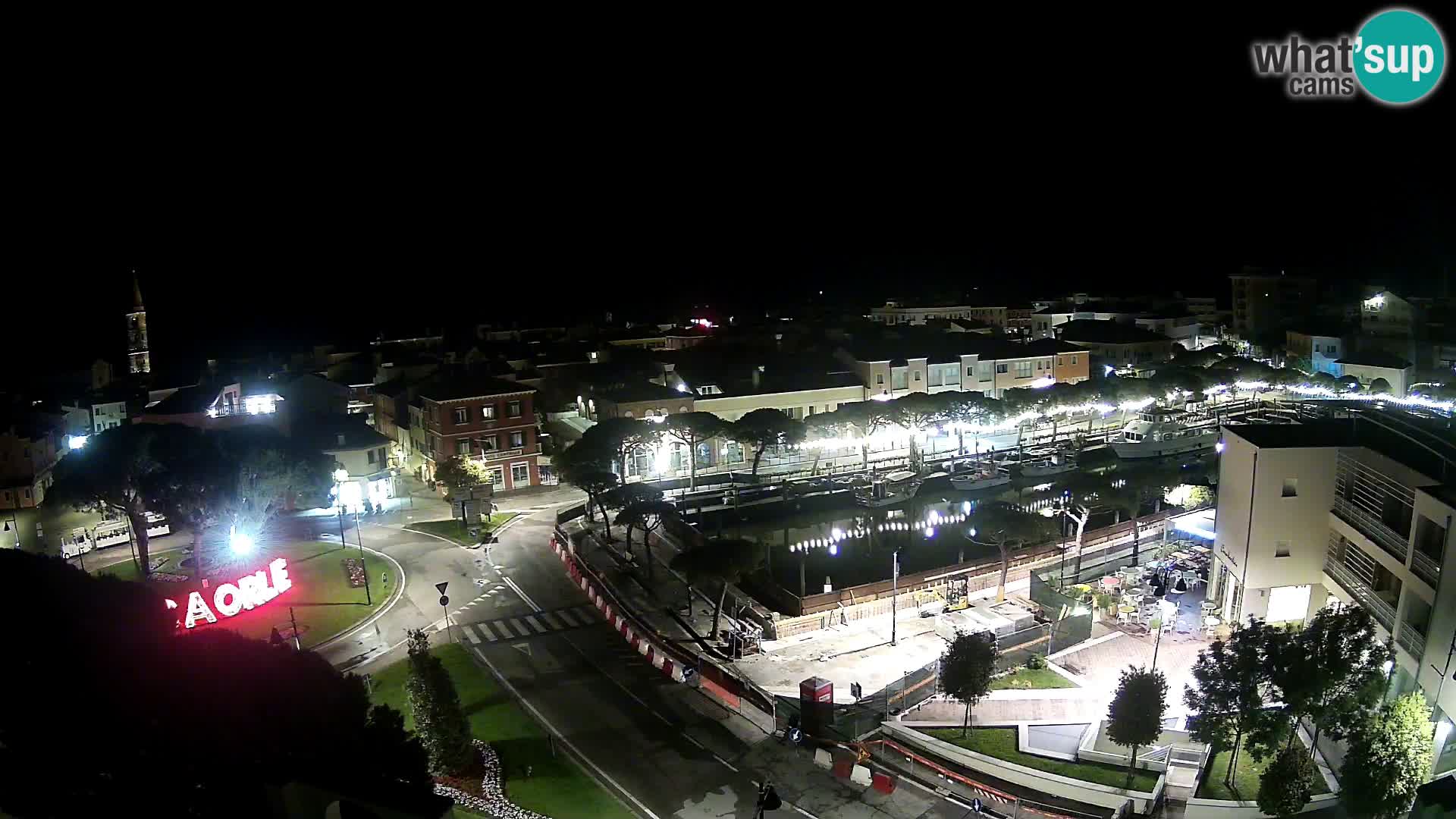 Pogled na Caorle v živo – Hotel Cleofe