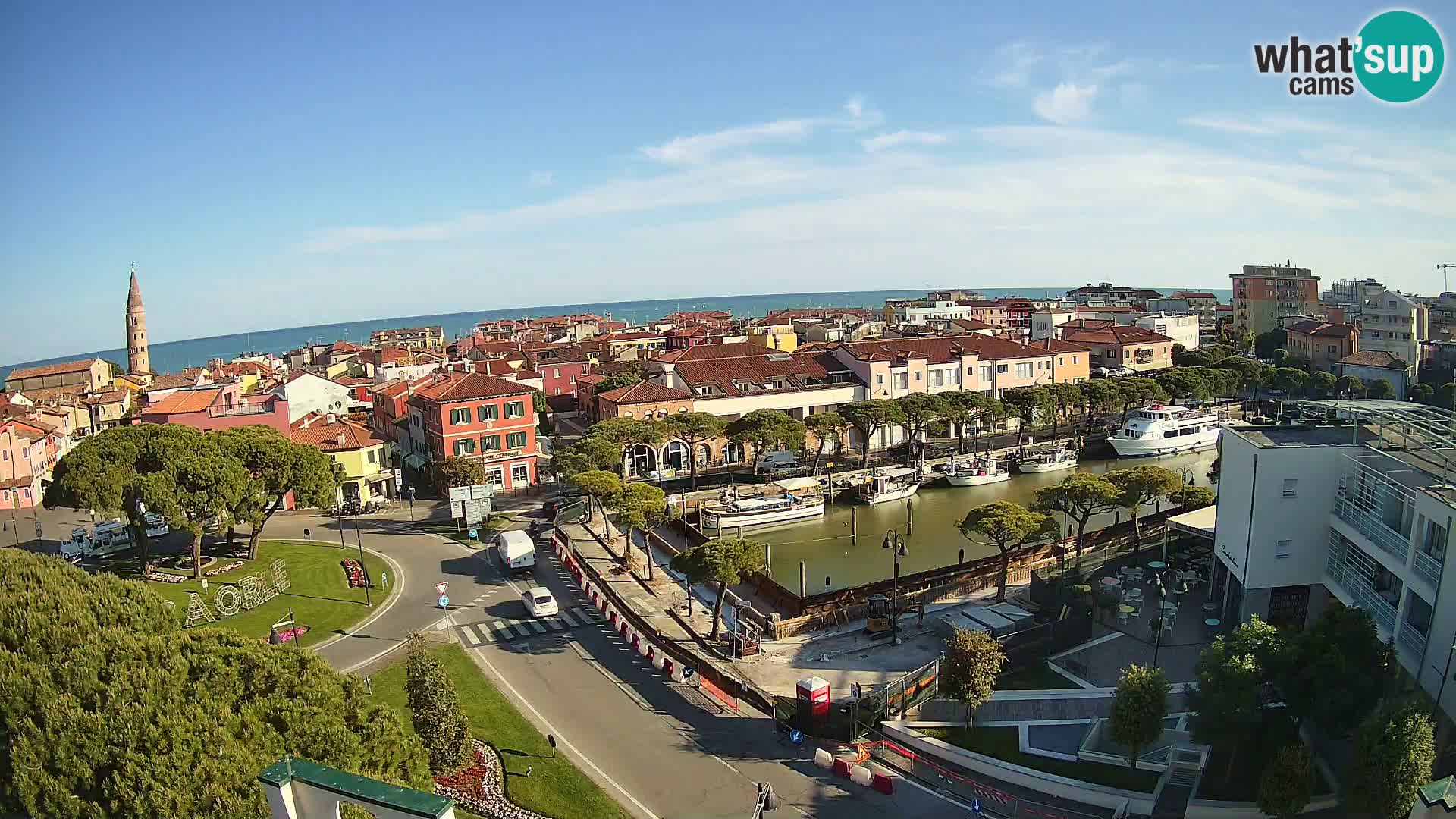 Hotel Cleofe Webcam Caorle – Entrata di Caorle