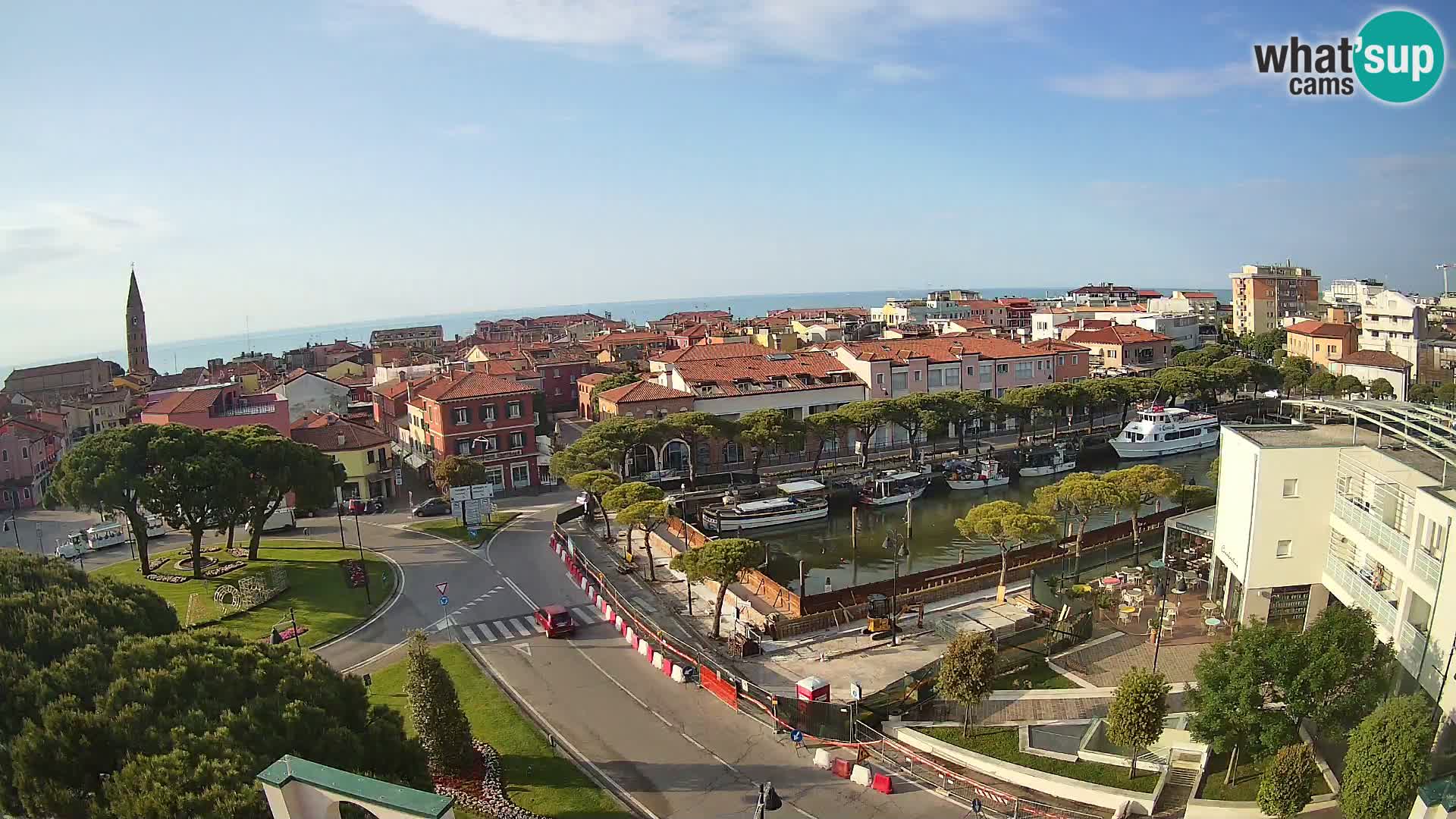 Hotel Cleofe Webcam Caorle – Entrata di Caorle