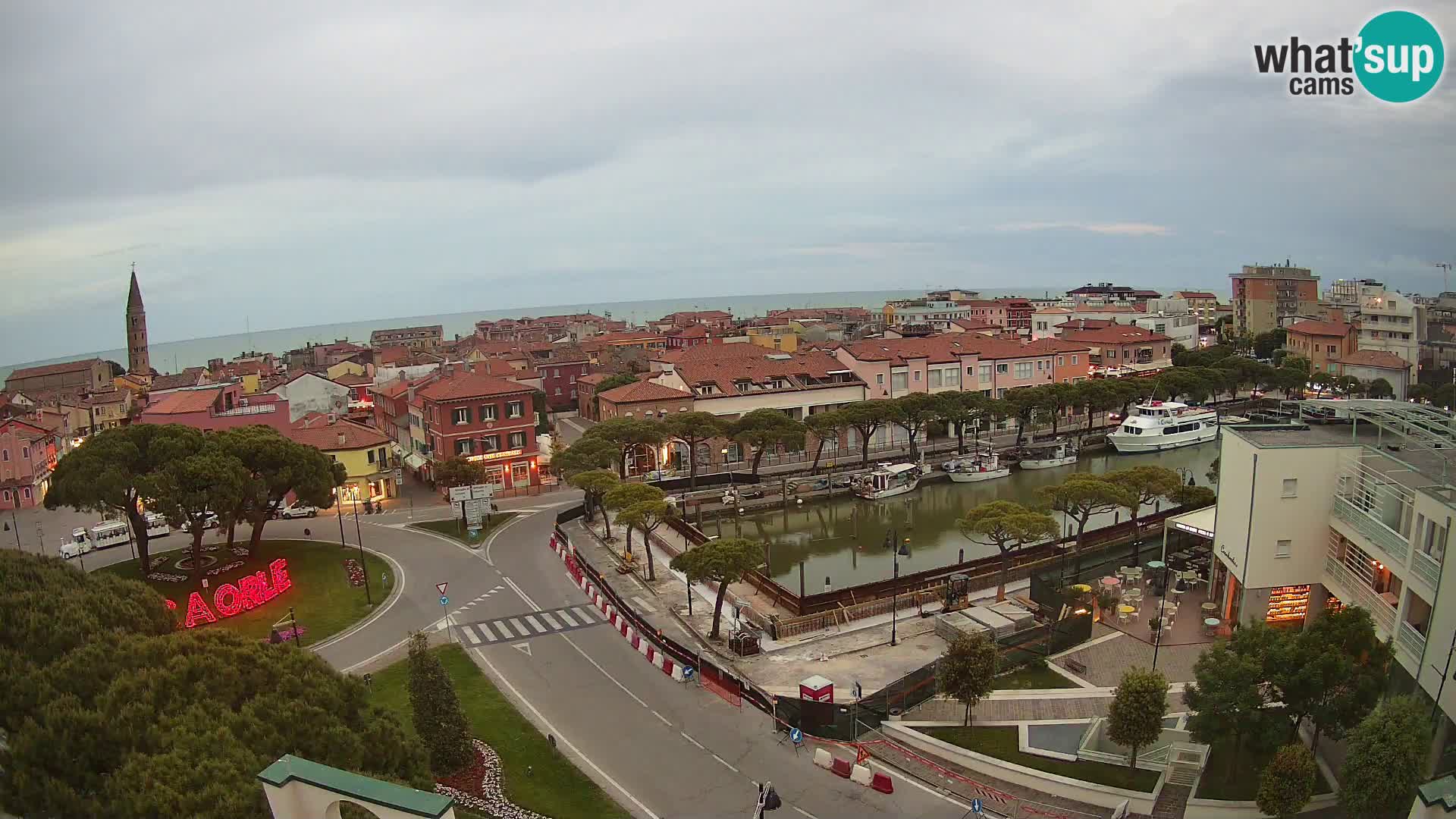 Webcam Panorama von Caorle – Hotel Cleofe