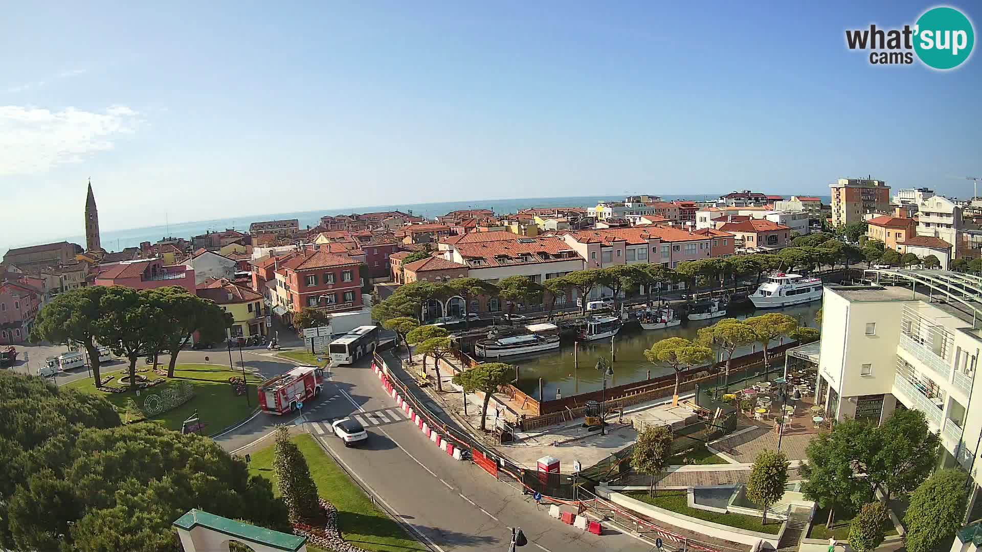 Hotel Cleofe Webcam Caorle – Entrata di Caorle