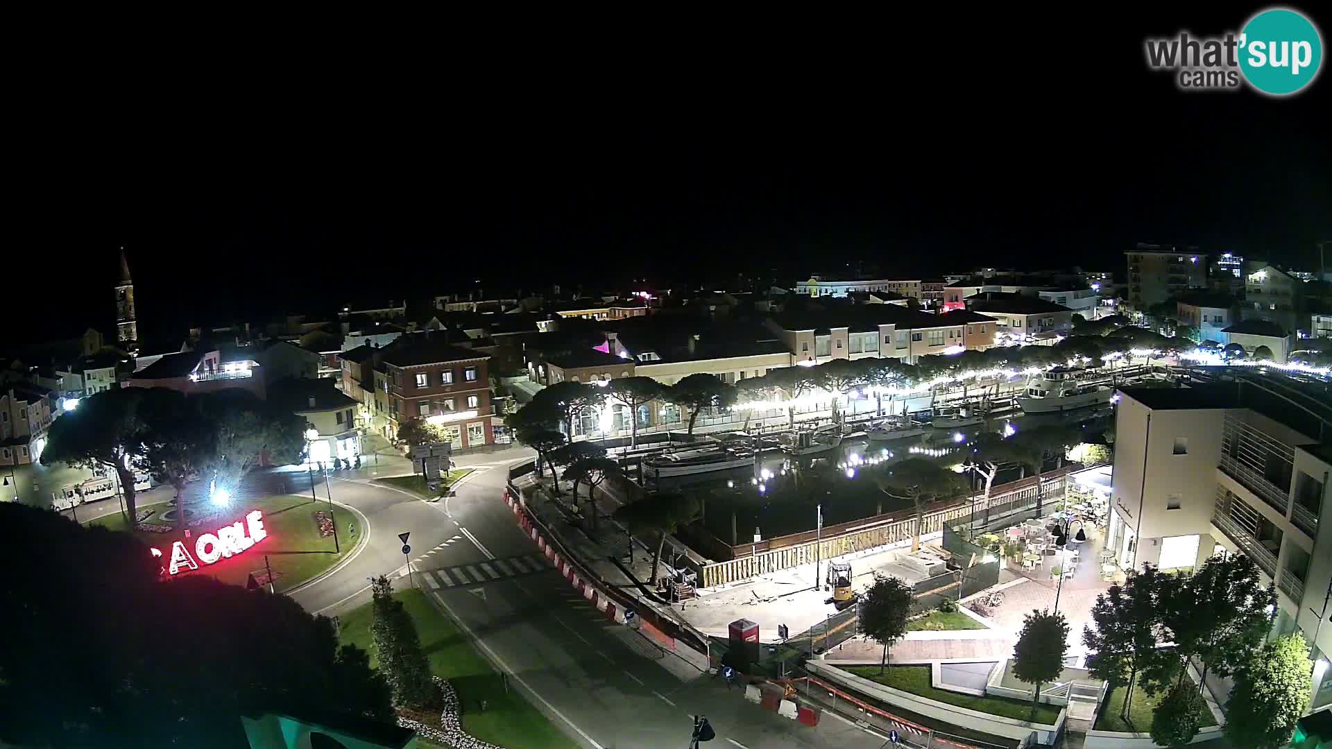 Pogled na Caorle v živo – Hotel Cleofe