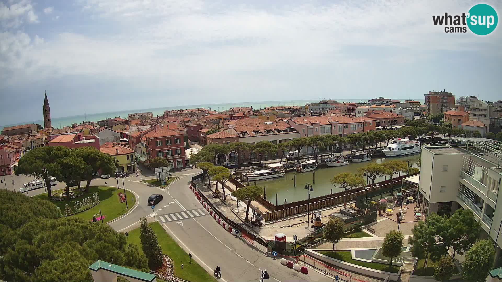 Cámara web Hotel Cleofe Caorle – Entrada de Caorle