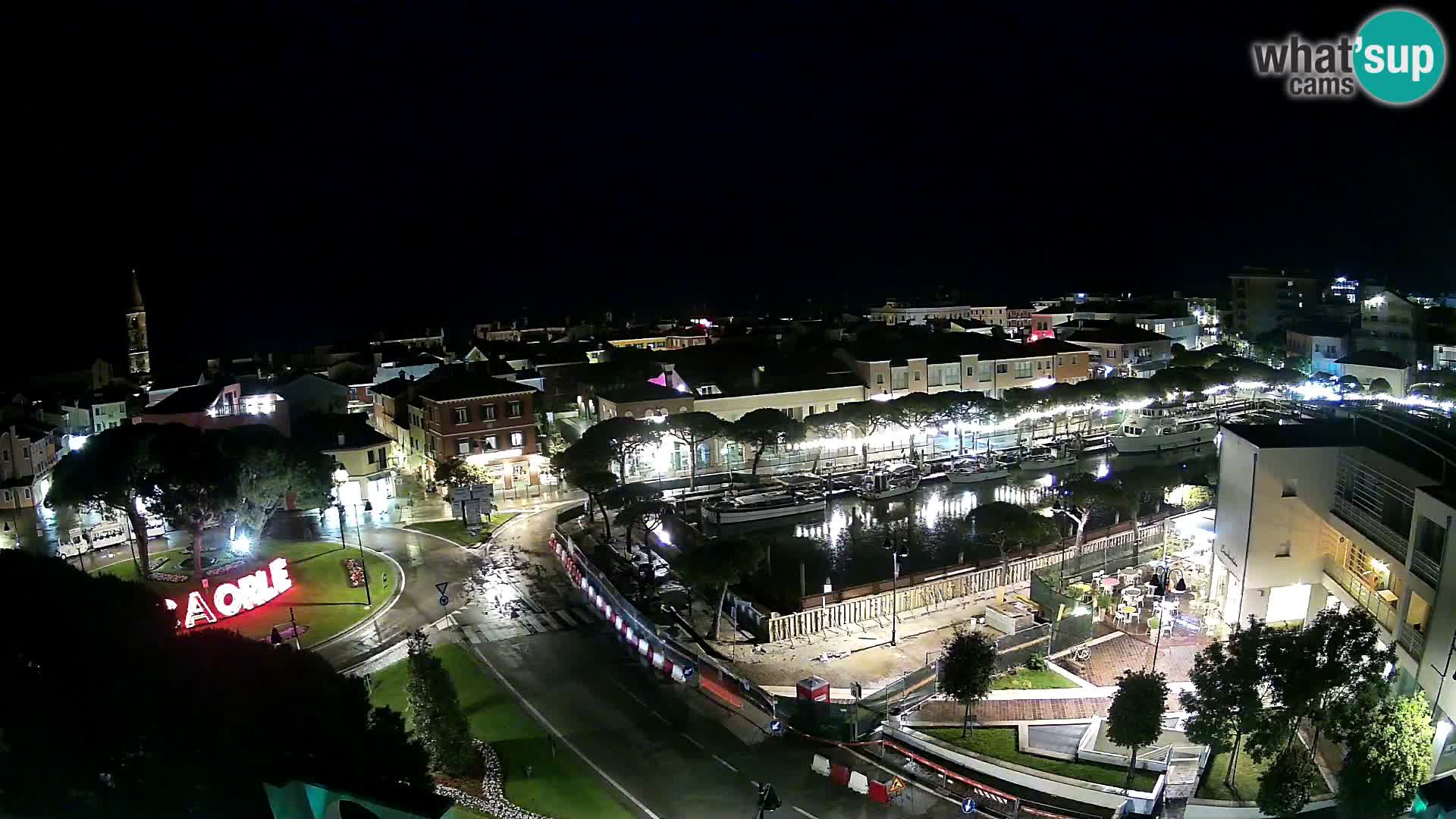 Pogled na Caorle v živo – Hotel Cleofe