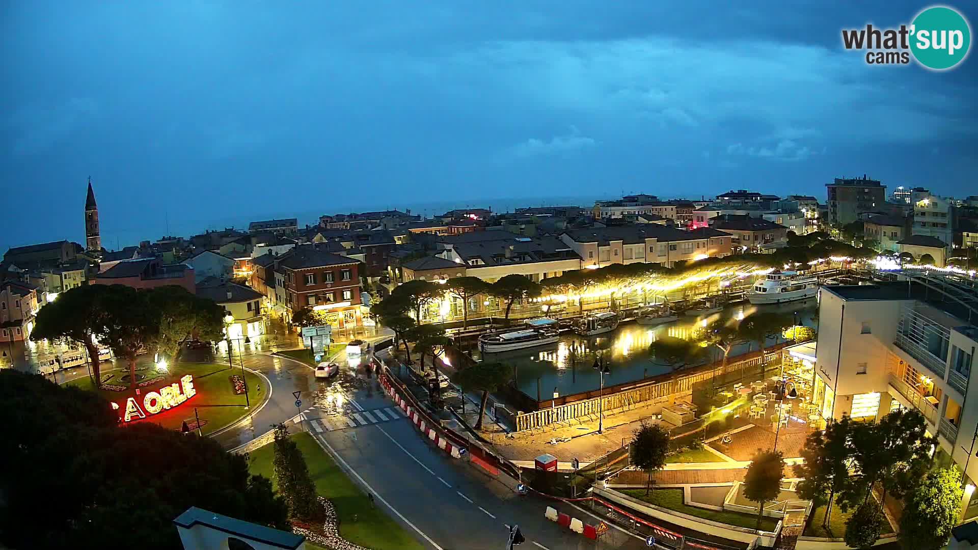 Webcam Panorama von Caorle – Hotel Cleofe