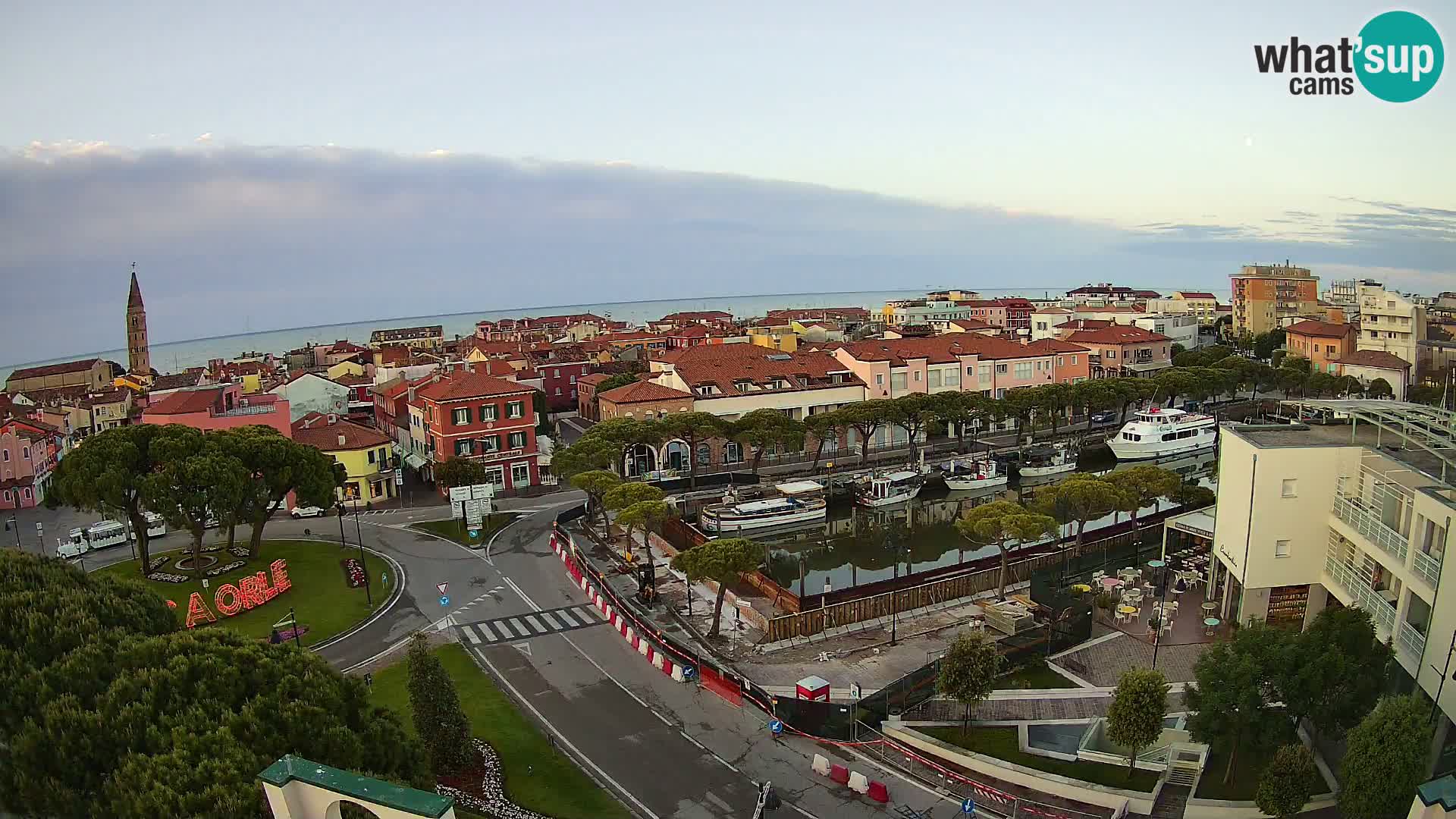 Cámara web Hotel Cleofe Caorle – Entrada de Caorle