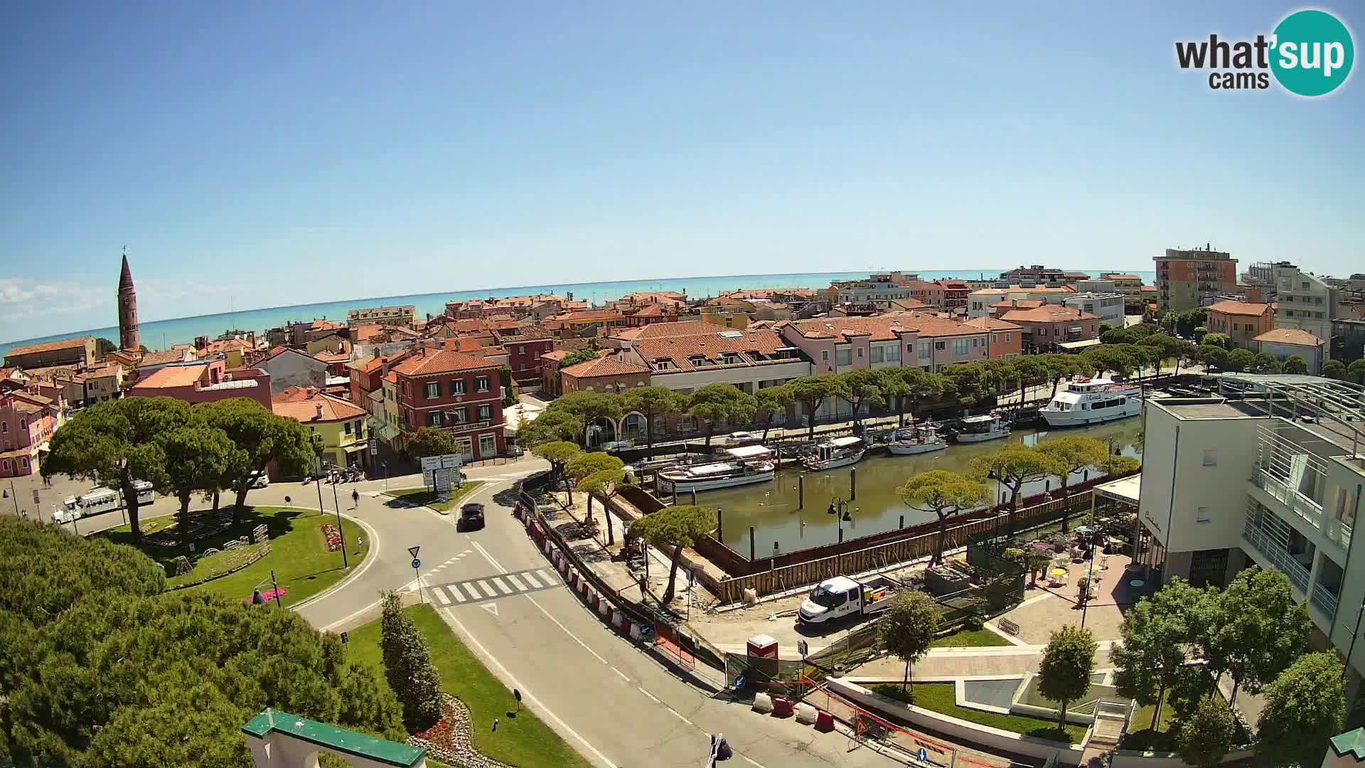 Hotel Cleofe Webcam Caorle – Entrata di Caorle