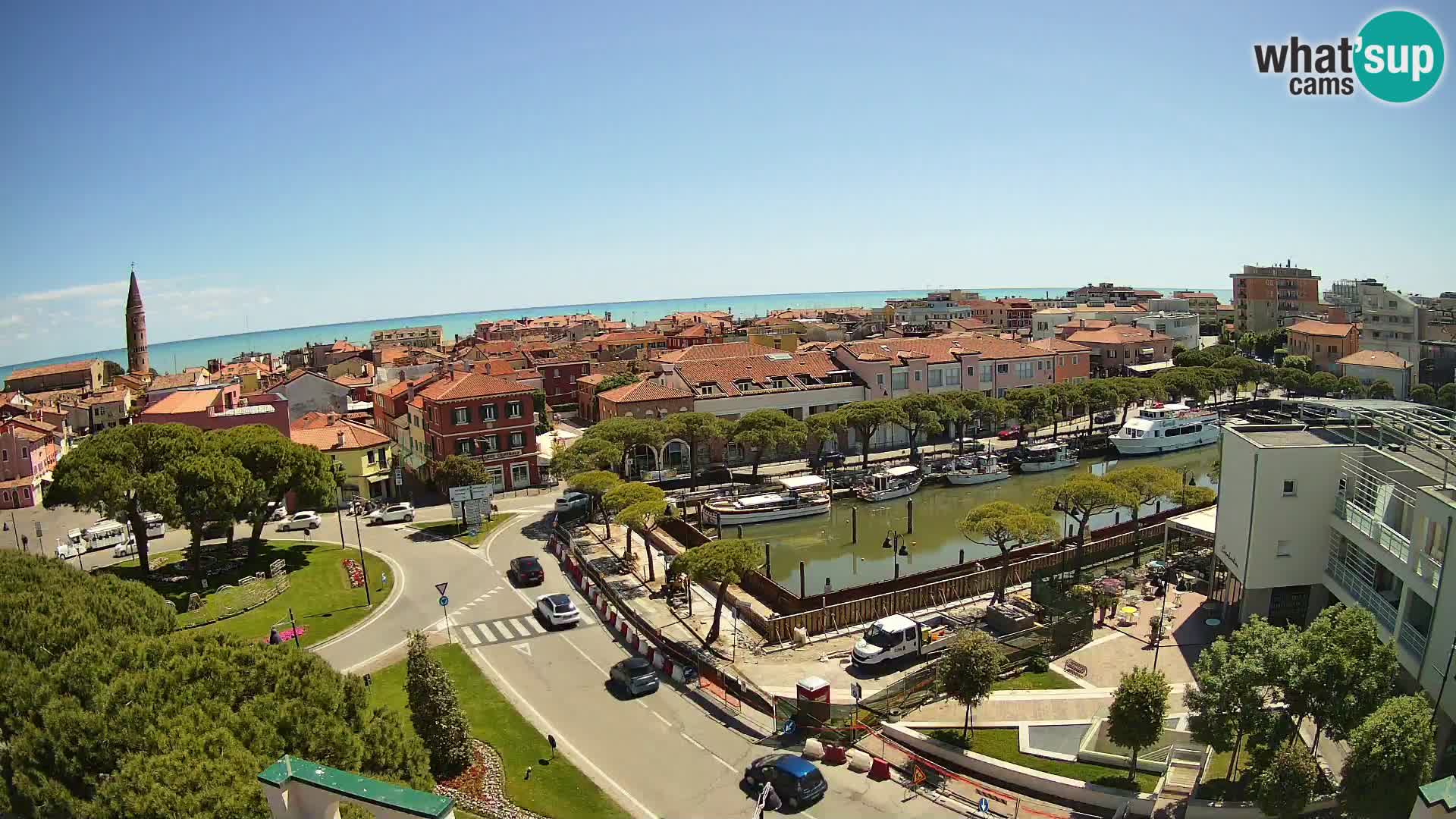 Hotel Cleofe Webcam Caorle – Entrata di Caorle