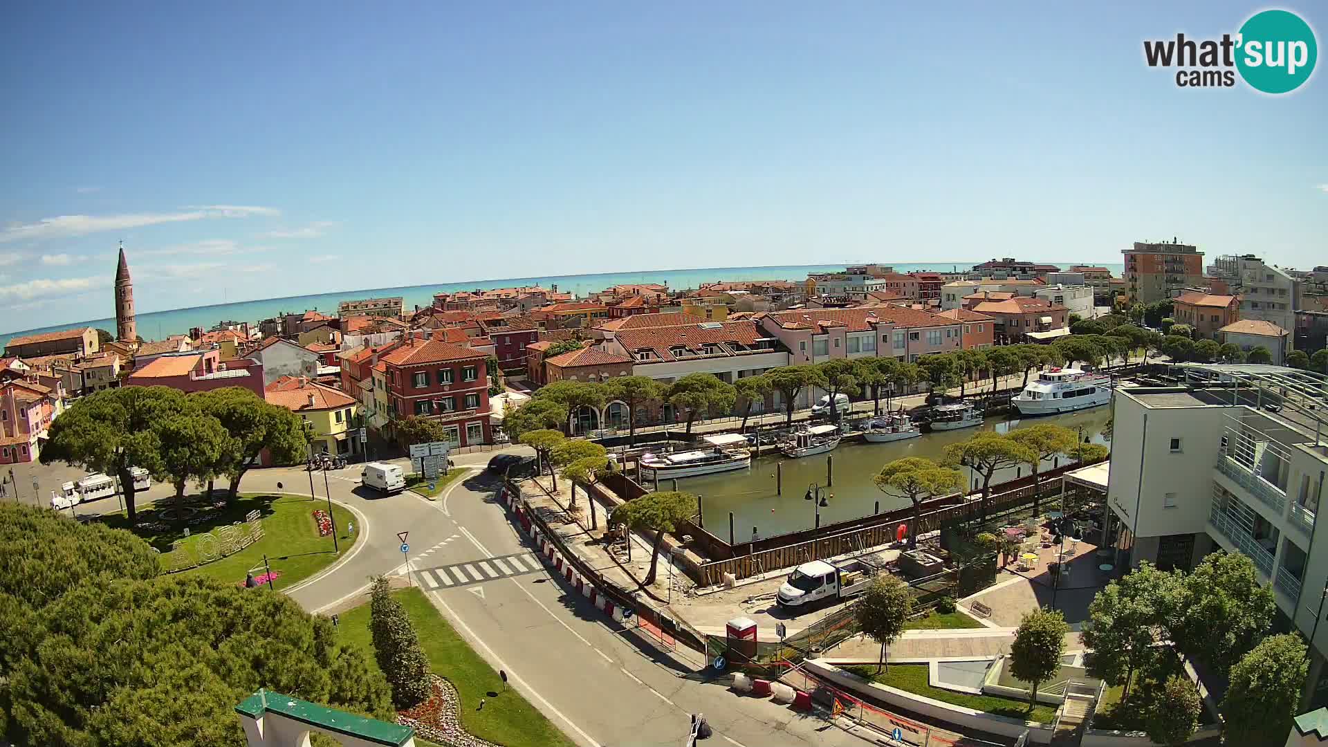 Cámara web Hotel Cleofe Caorle – Entrada de Caorle