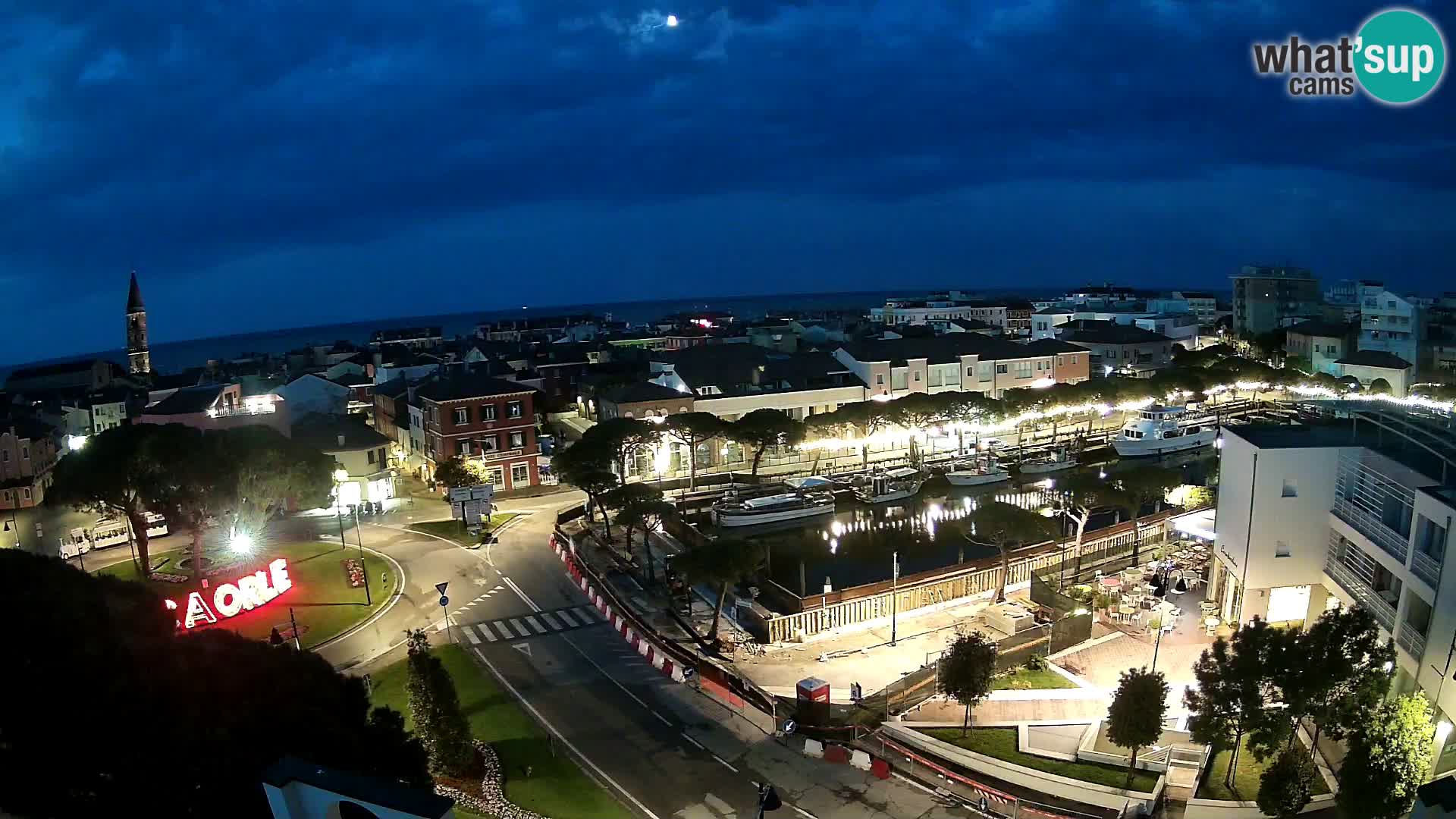 Ulaz u Caorle  Web kamera hotel Cleofe Caorle