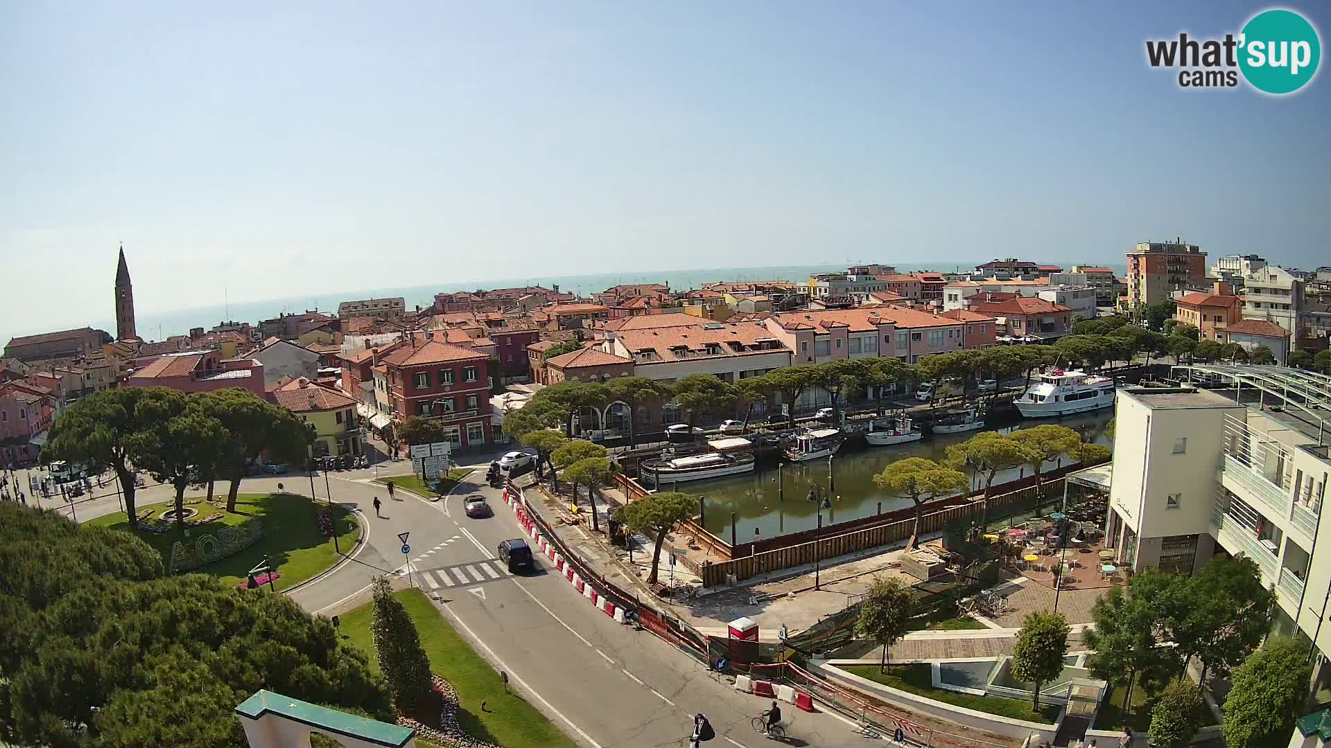 Ulaz u Caorle  Web kamera hotel Cleofe Caorle