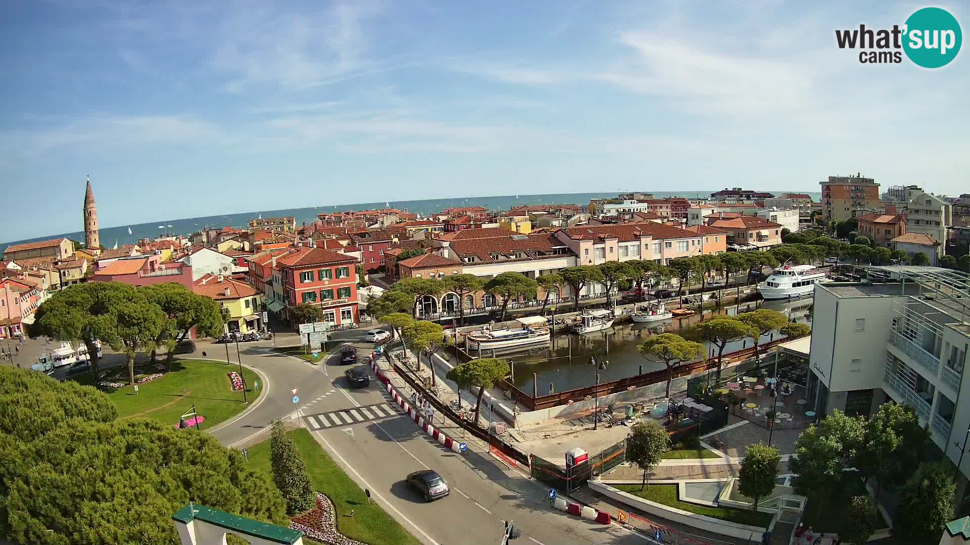 Hotel Cleofe Webcam Caorle – Entrata di Caorle