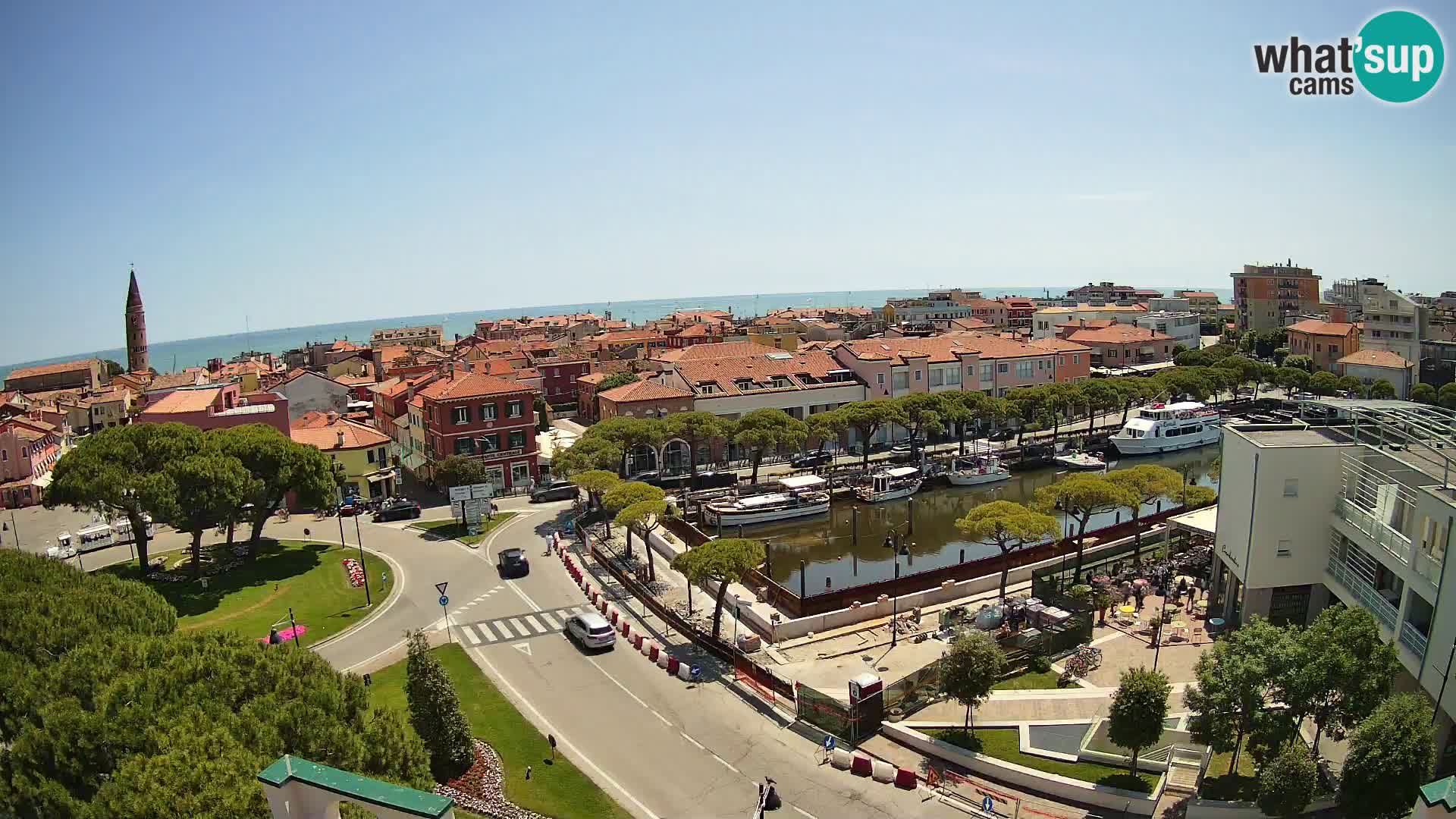 Hotel Cleofe Webcam Caorle – Entrata di Caorle