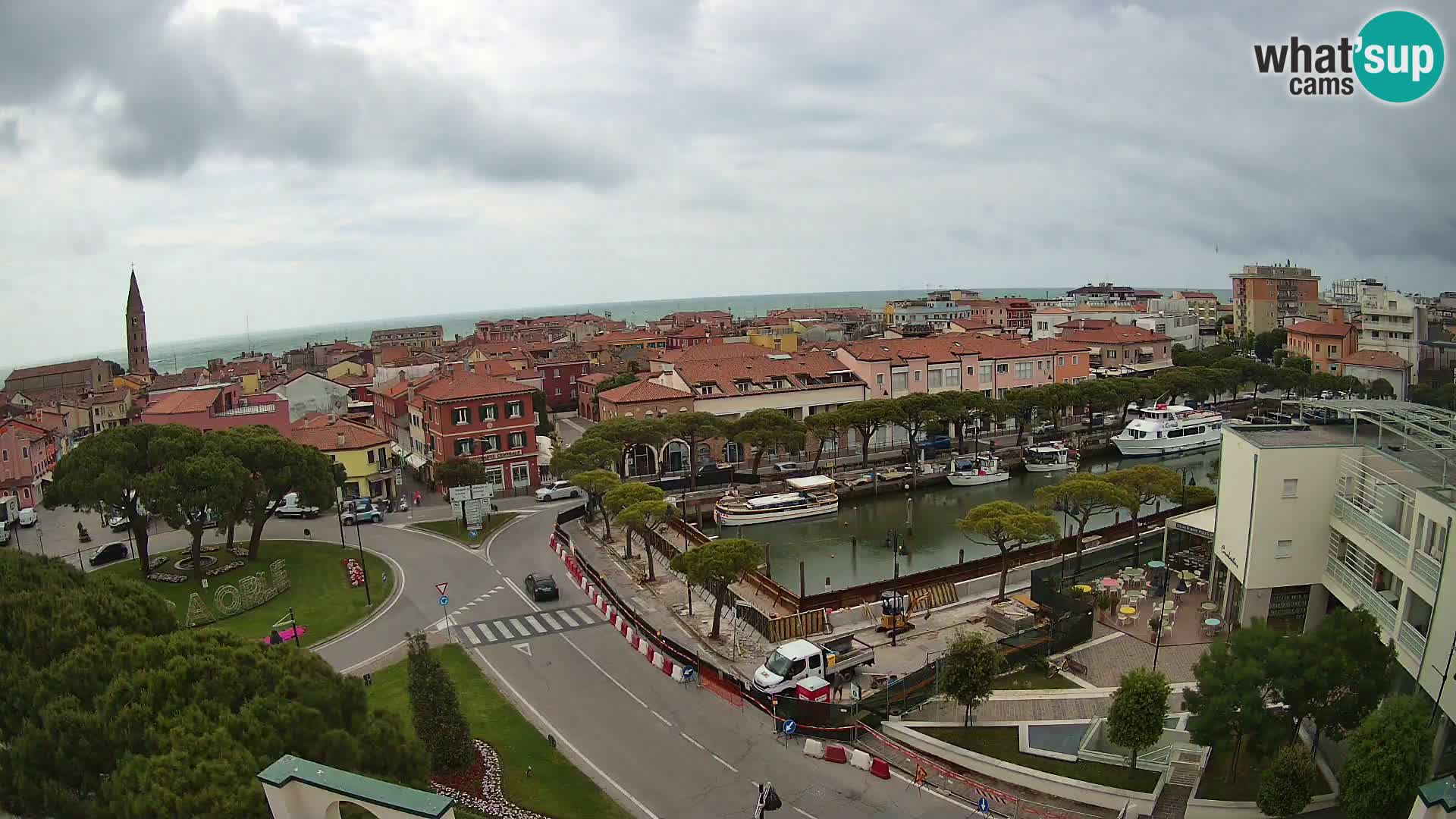 Hotel Cleofe Webcam Caorle – Entrata di Caorle