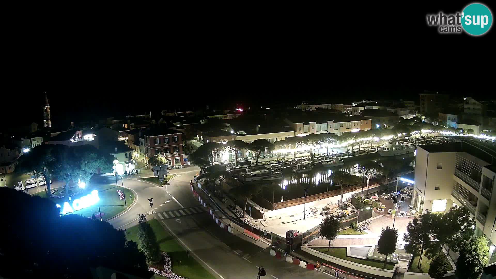Pogled na Caorle v živo – Hotel Cleofe