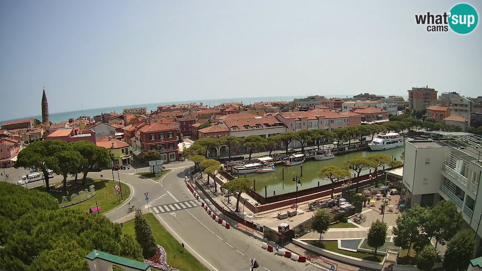 Hotel Cleofe Webcam Caorle – Entrata di Caorle