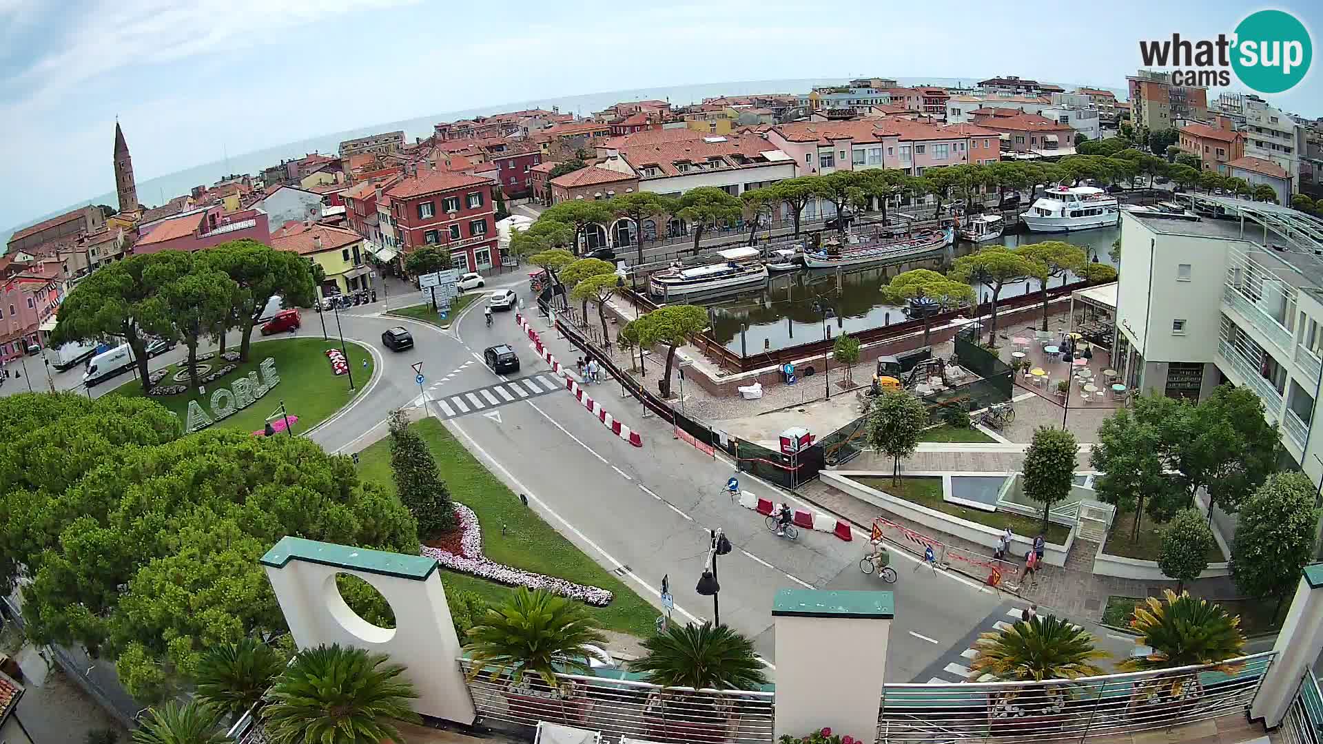 Ulaz u Caorle  Web kamera hotel Cleofe Caorle
