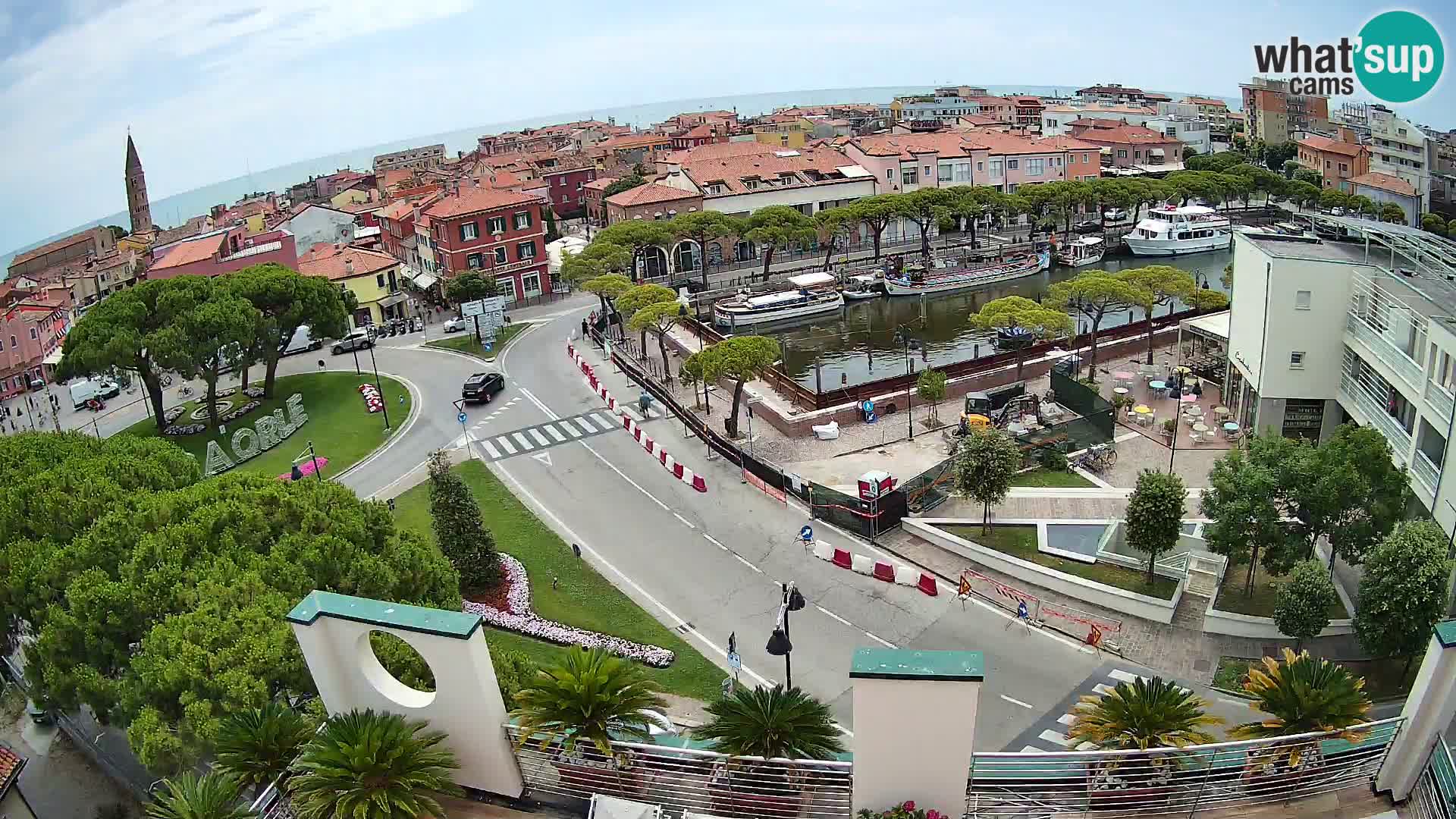 Webcam Panorama von Caorle – Hotel Cleofe