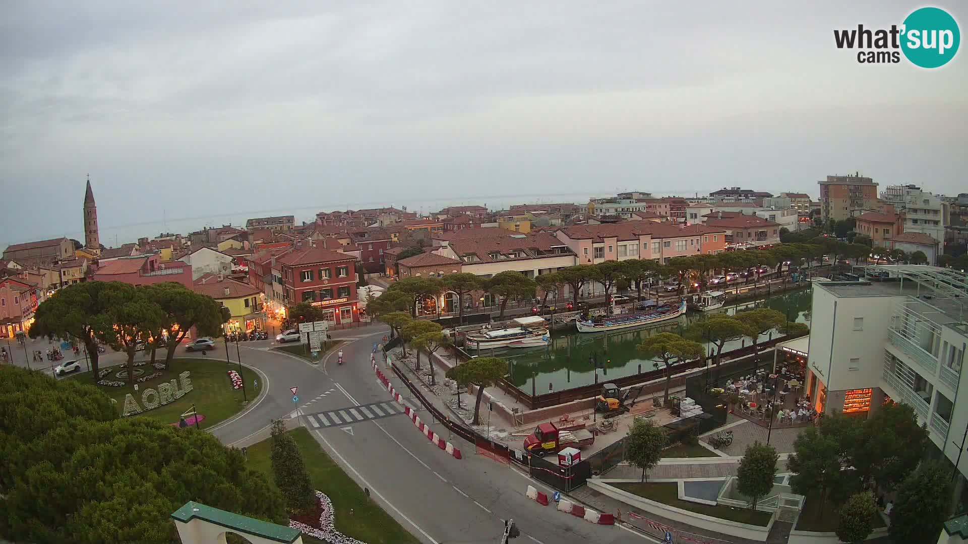 Webcam Panorama von Caorle – Hotel Cleofe