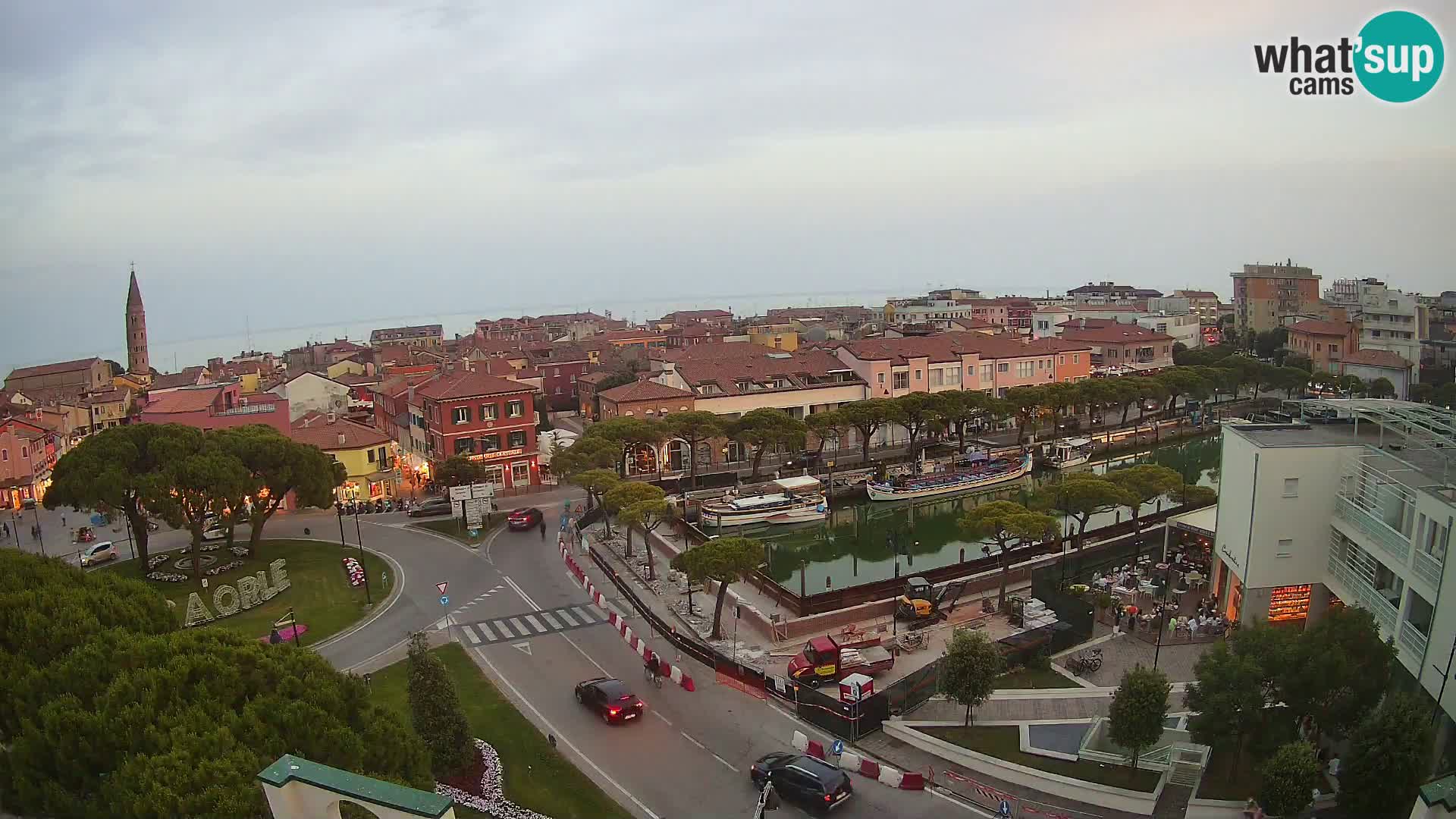 Webcam Panorama von Caorle – Hotel Cleofe