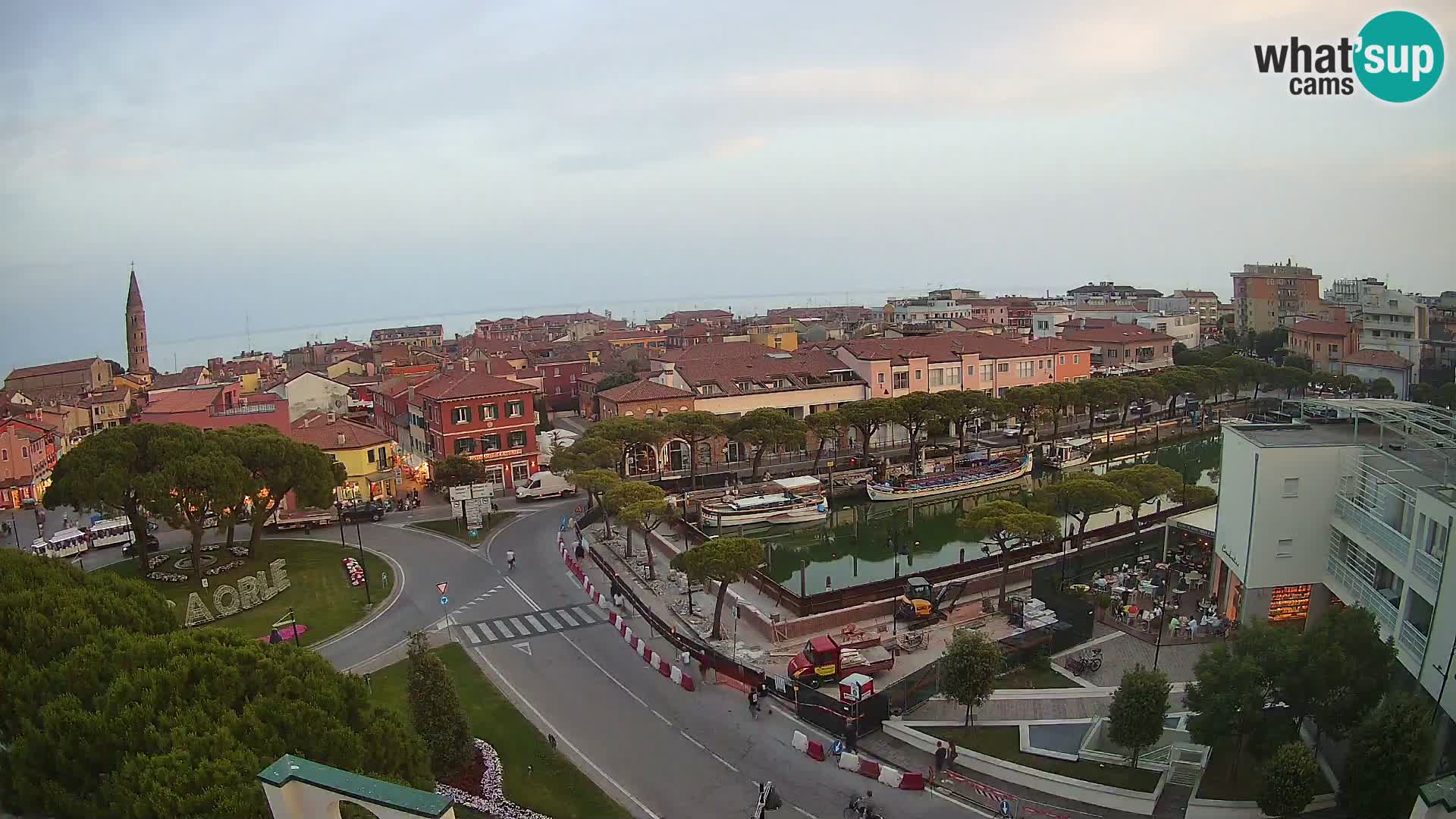 Webcam Panorama von Caorle – Hotel Cleofe