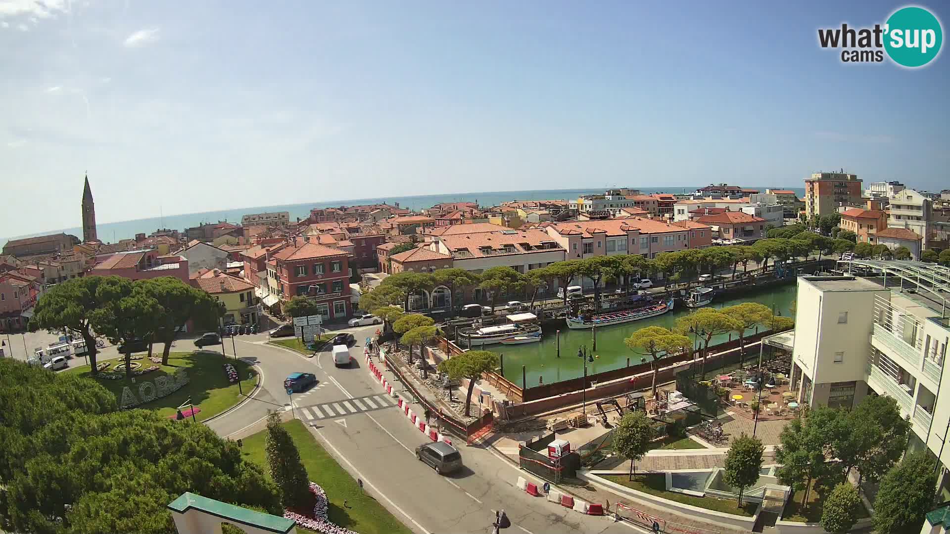 Ulaz u Caorle  Web kamera hotel Cleofe Caorle