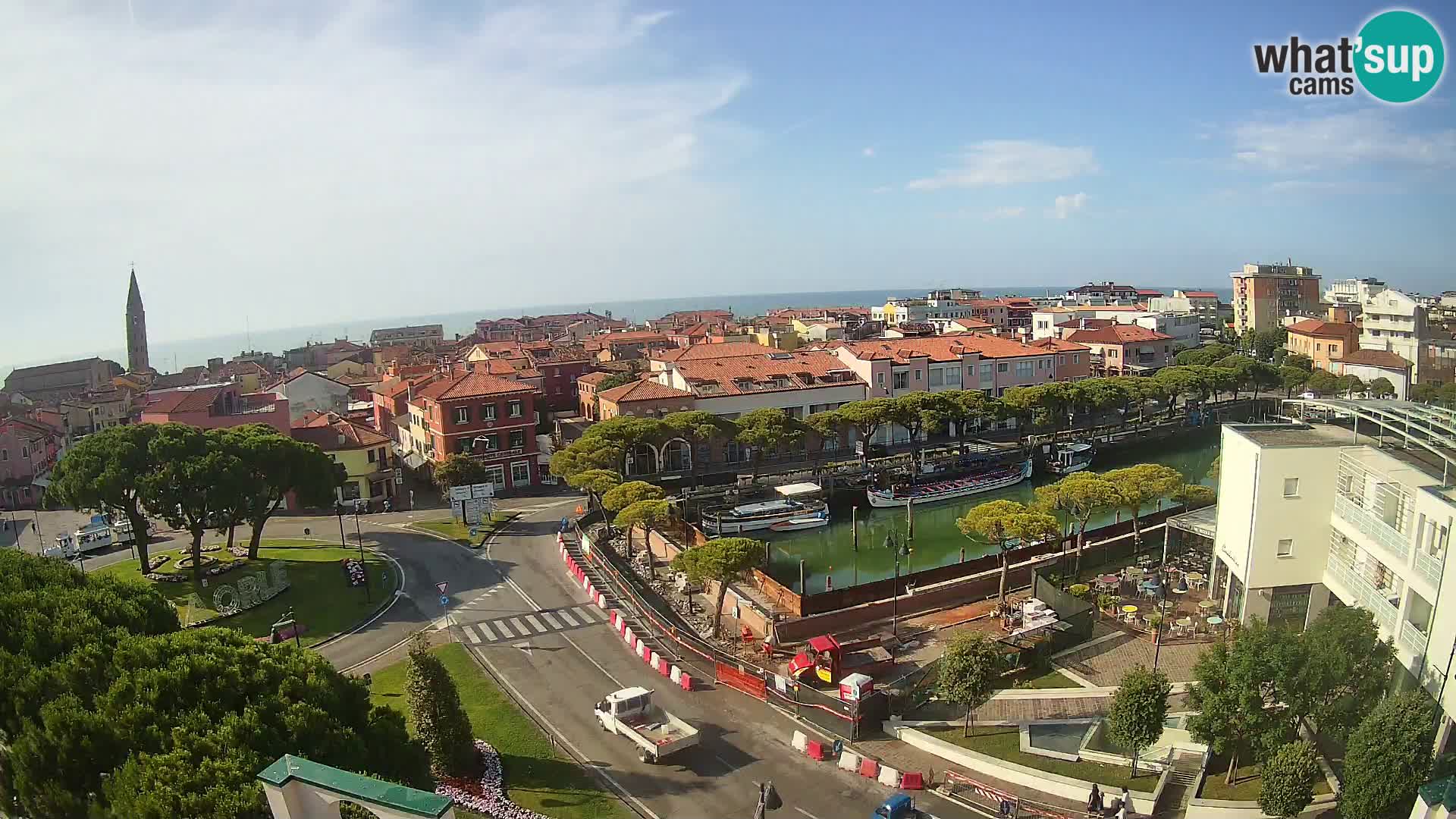 Ulaz u Caorle  Web kamera hotel Cleofe Caorle