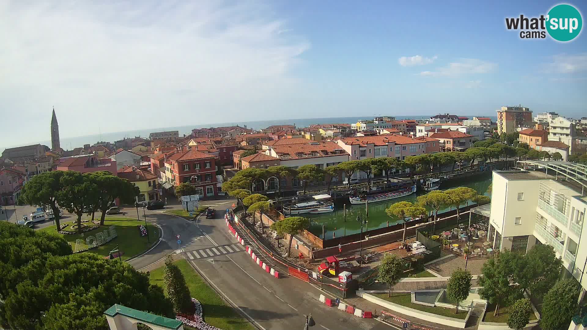 Ulaz u Caorle  Web kamera hotel Cleofe Caorle