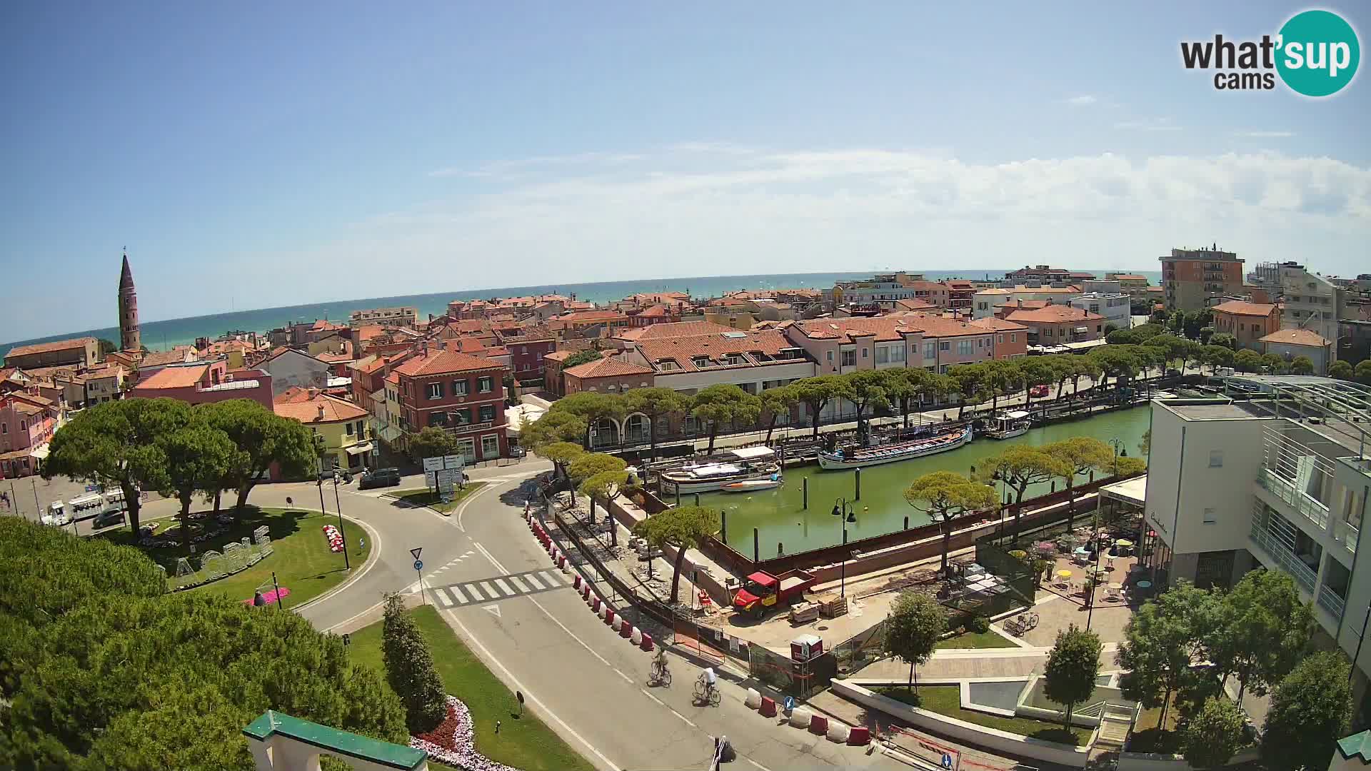Cámara web Hotel Cleofe Caorle – Entrada de Caorle
