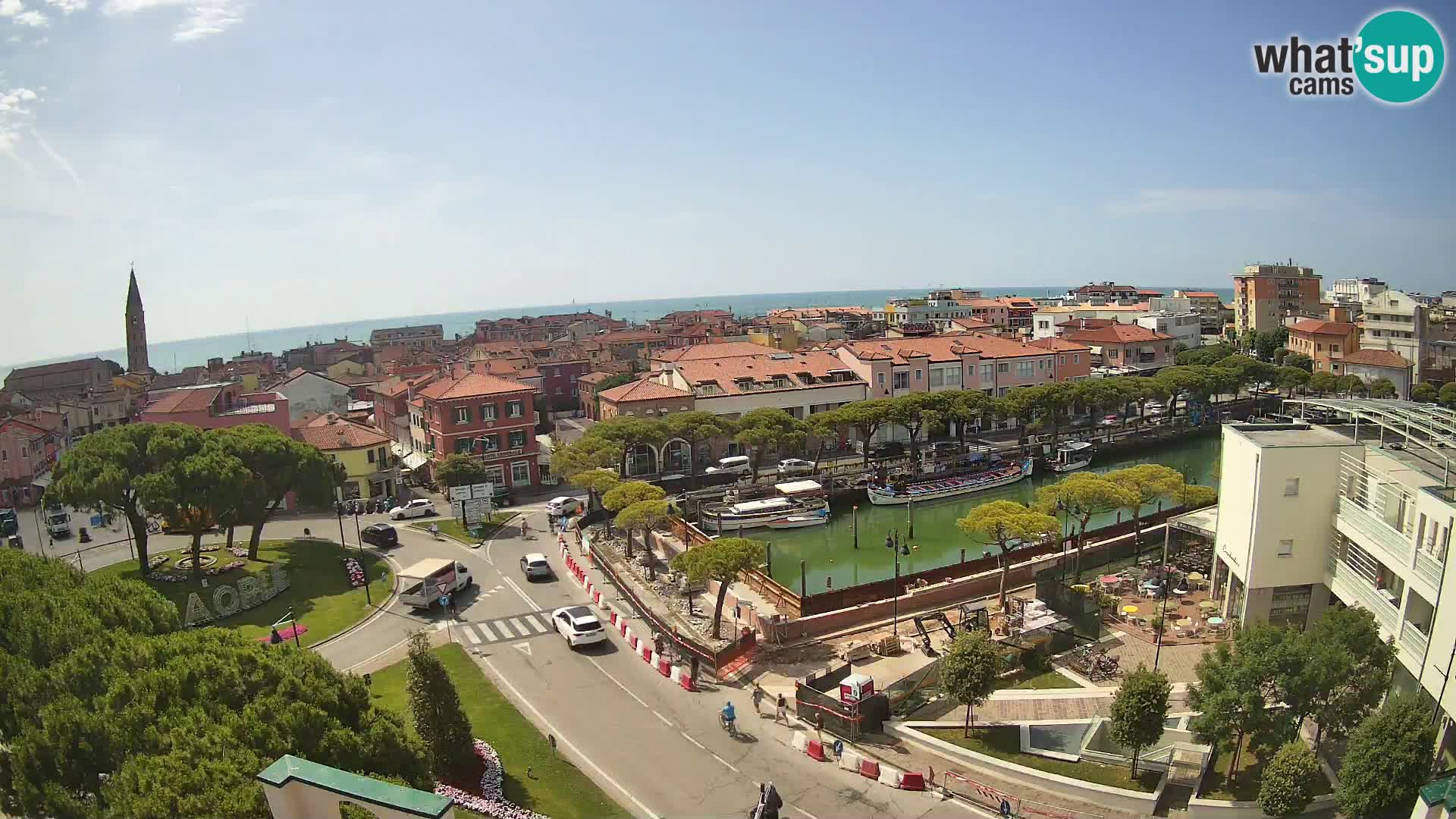 Ulaz u Caorle  Web kamera hotel Cleofe Caorle