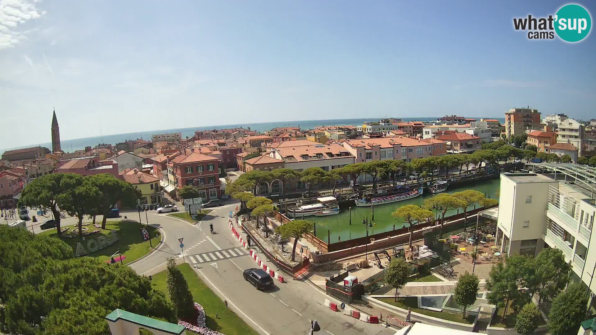 Hotel Cleofe Webcam Caorle – Entrata di Caorle