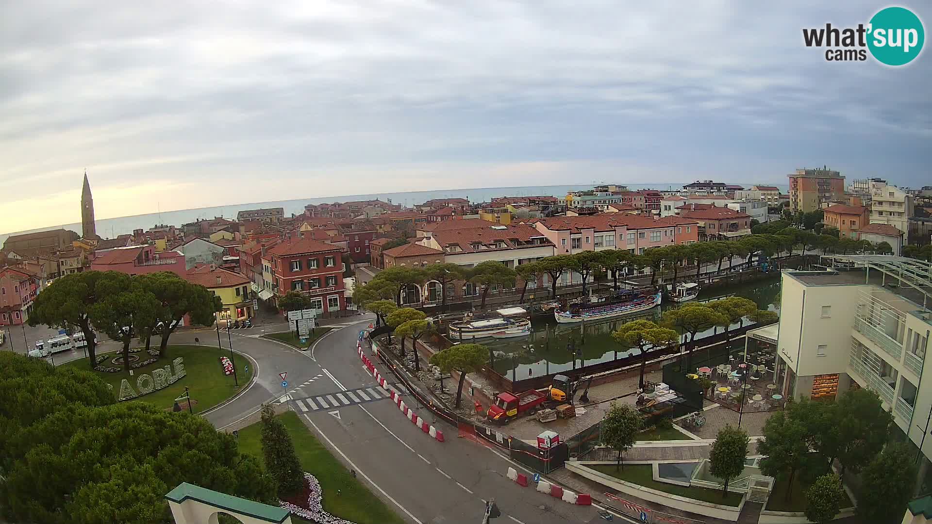 Ulaz u Caorle  Web kamera hotel Cleofe Caorle
