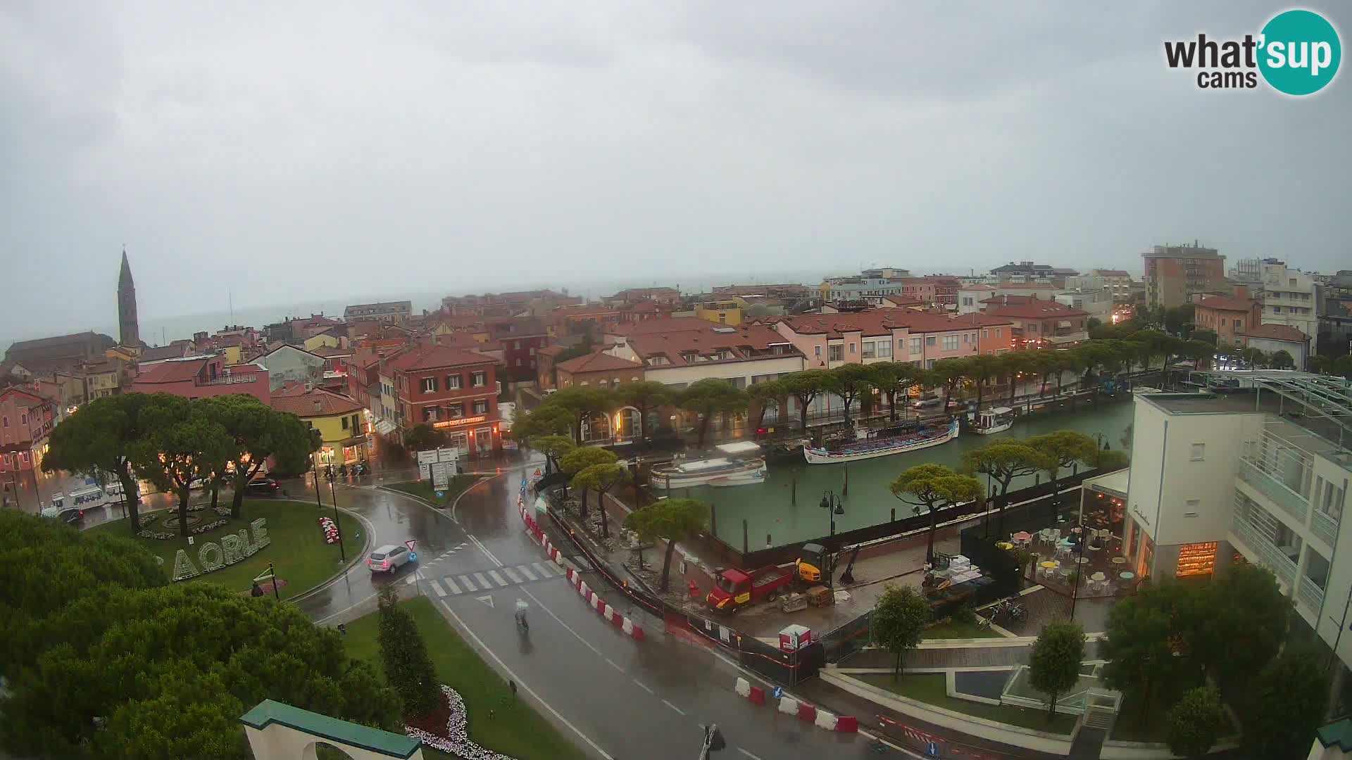 Pogled na Caorle v živo – Hotel Cleofe