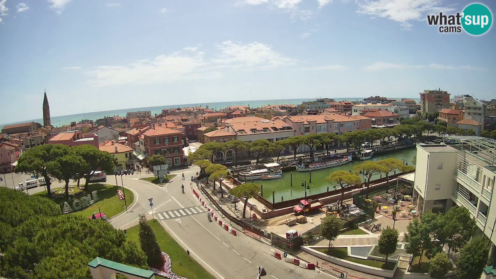 Ulaz u Caorle  Web kamera hotel Cleofe Caorle