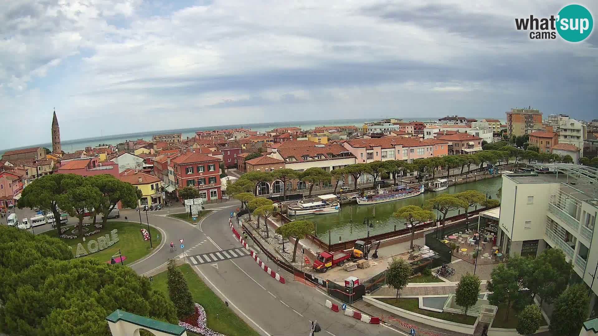 Webcam Panorama von Caorle – Hotel Cleofe