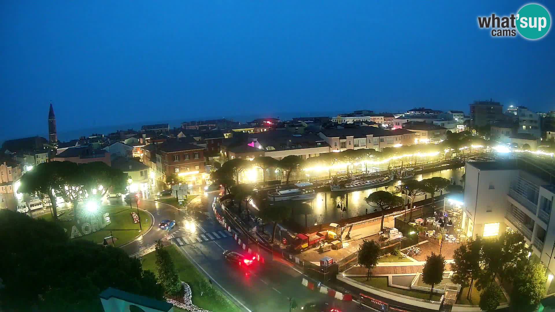 Pogled na Caorle v živo – Hotel Cleofe