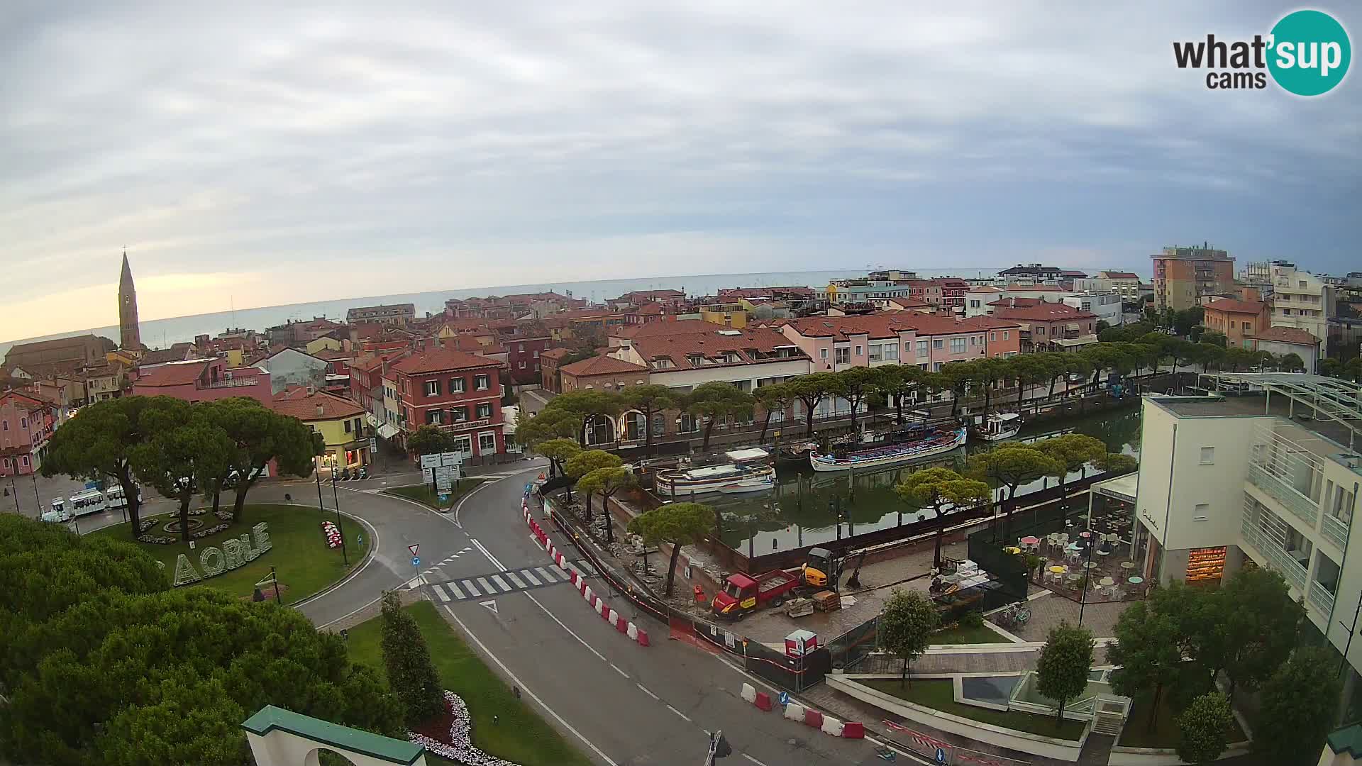 Cámara web Hotel Cleofe Caorle – Entrada de Caorle