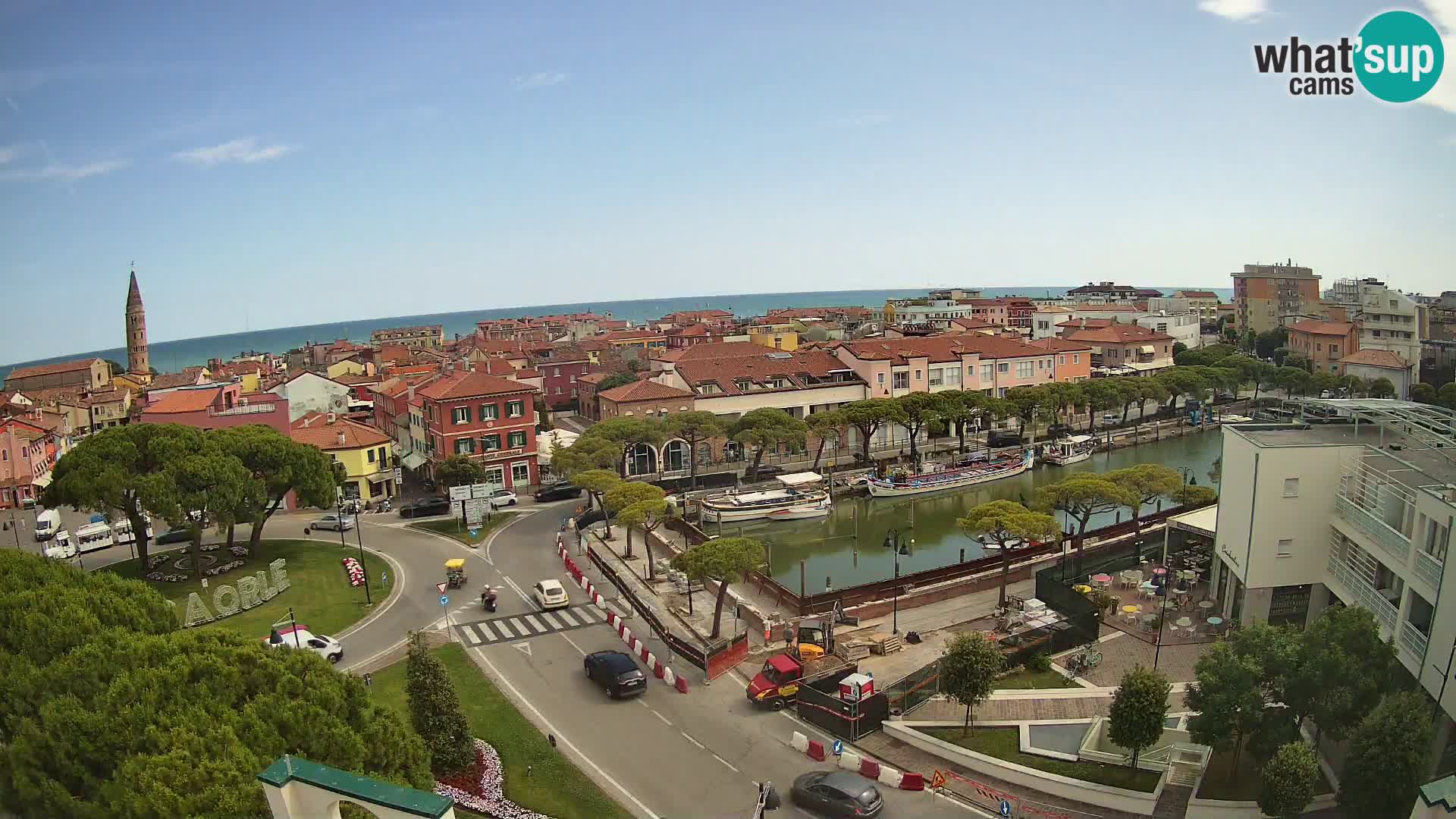 Ulaz u Caorle  Web kamera hotel Cleofe Caorle