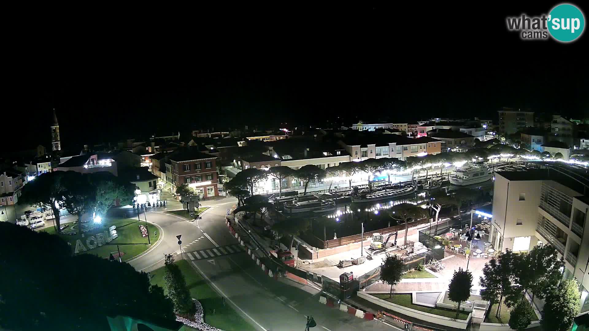 Pogled na Caorle v živo – Hotel Cleofe