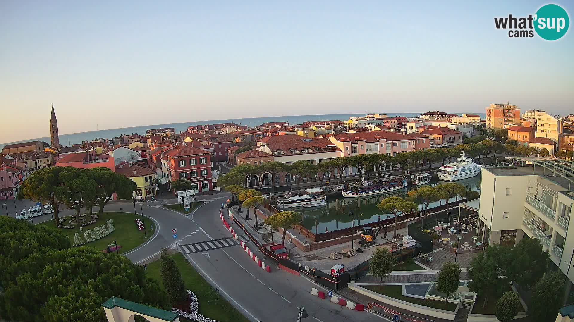 Webcam Panorama von Caorle – Hotel Cleofe