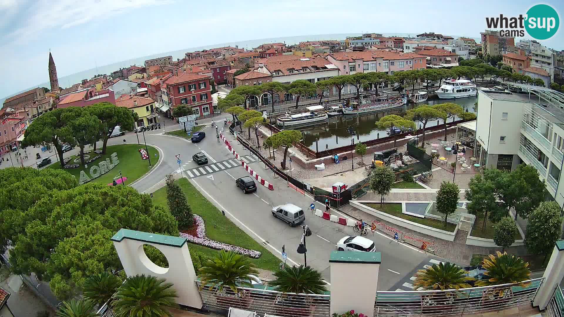 Webcam Panorama von Caorle – Hotel Cleofe