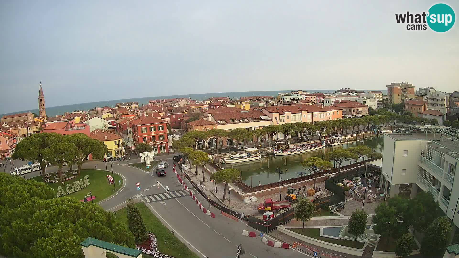 Ulaz u Caorle  Web kamera hotel Cleofe Caorle